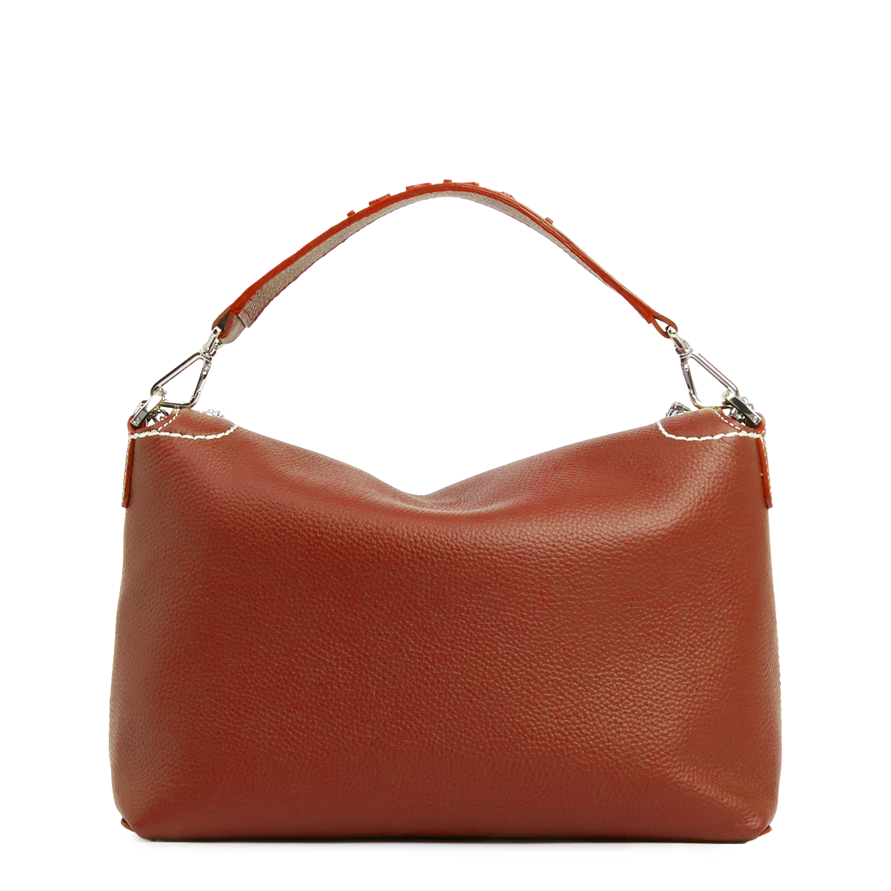 Sac rabat l ninon soft de lancel en cuir LANCEL Rouge