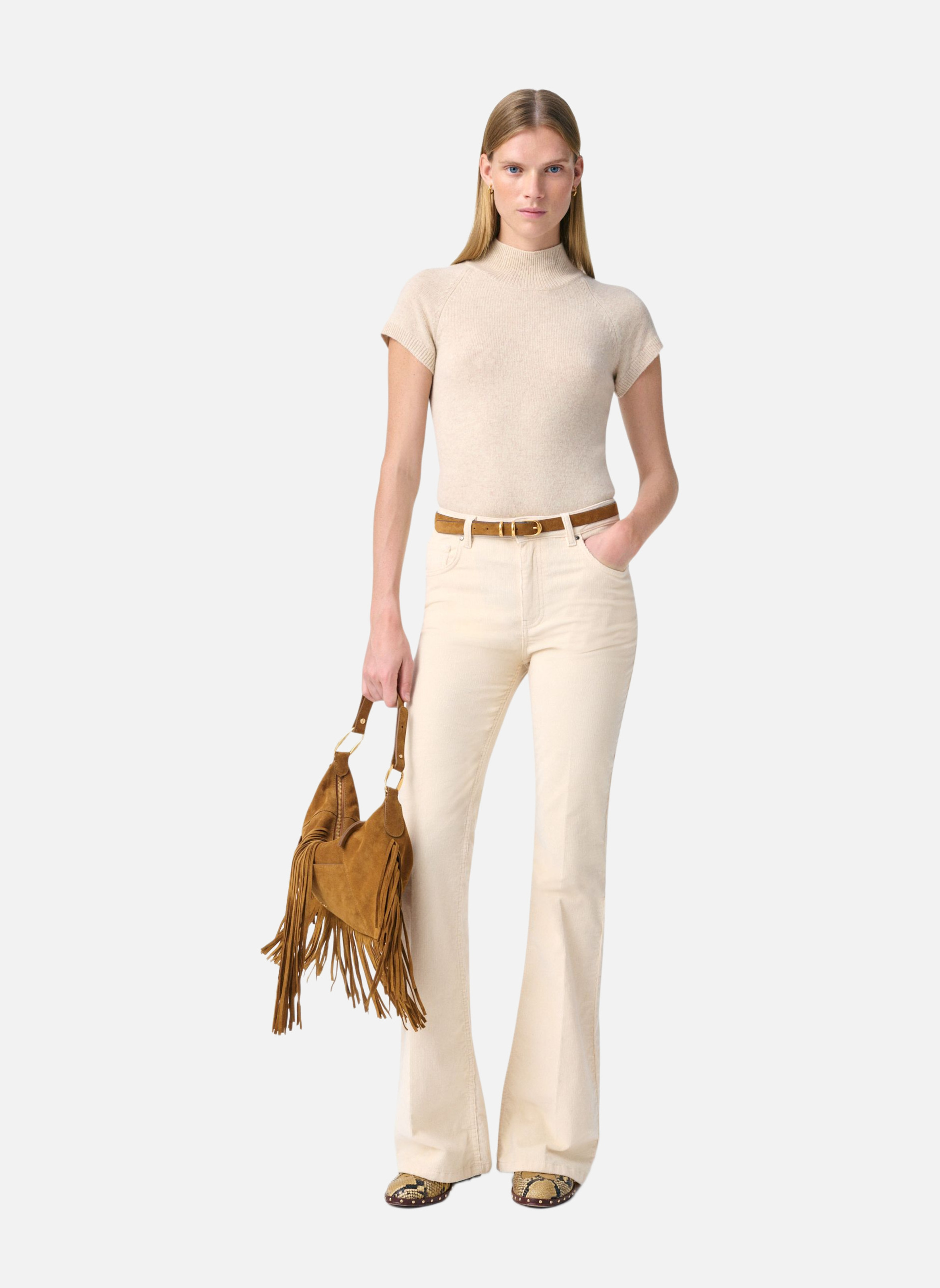 Jean ethan VANESSA BRUNO Blanc