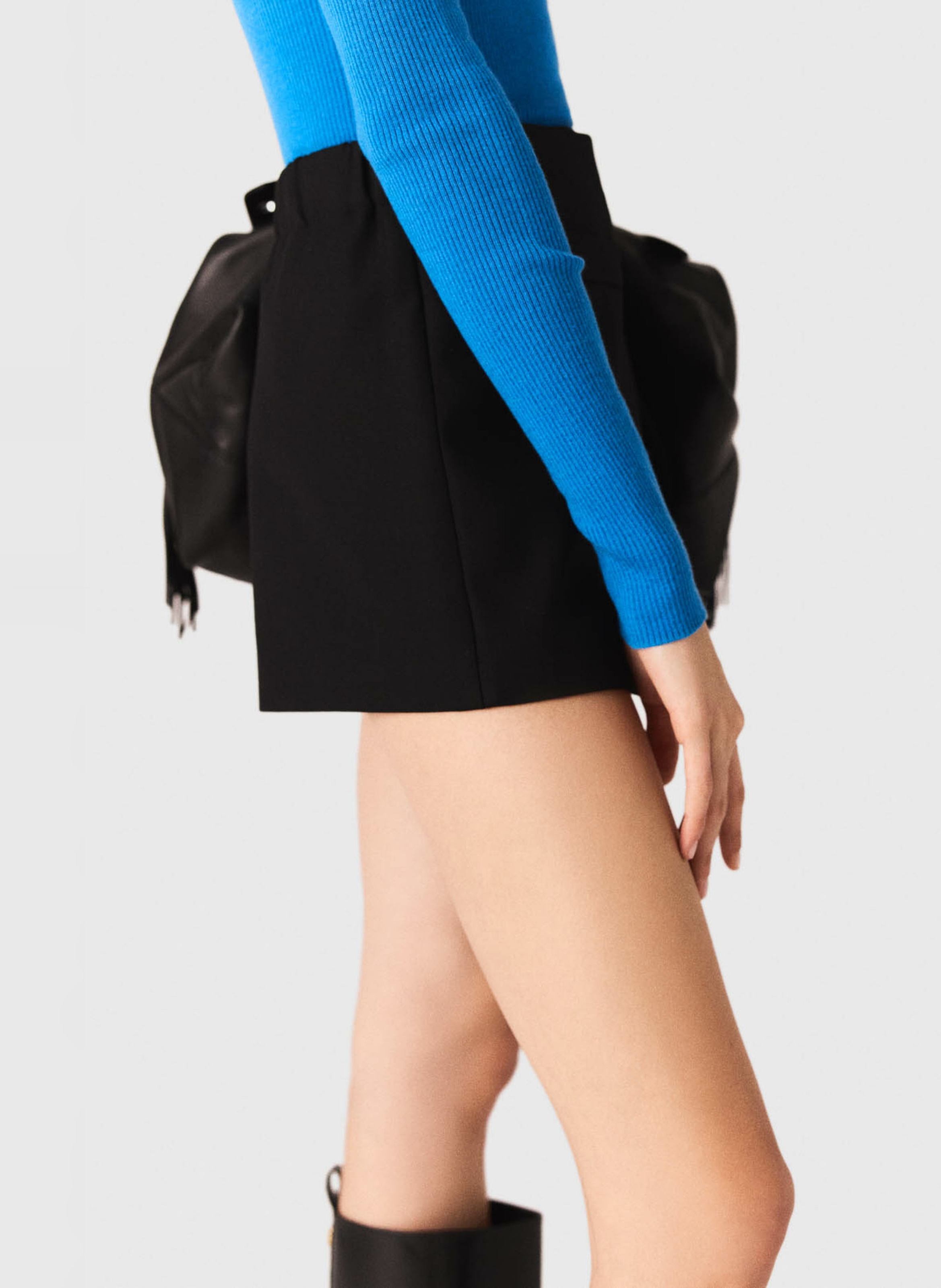 Jupe short MAJE Noir