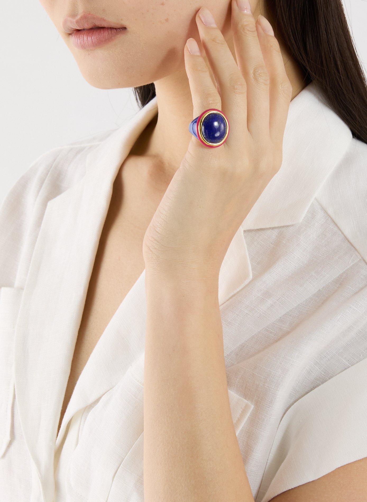 Bague Tabarin  AURELIE BIDERMANN Bleu