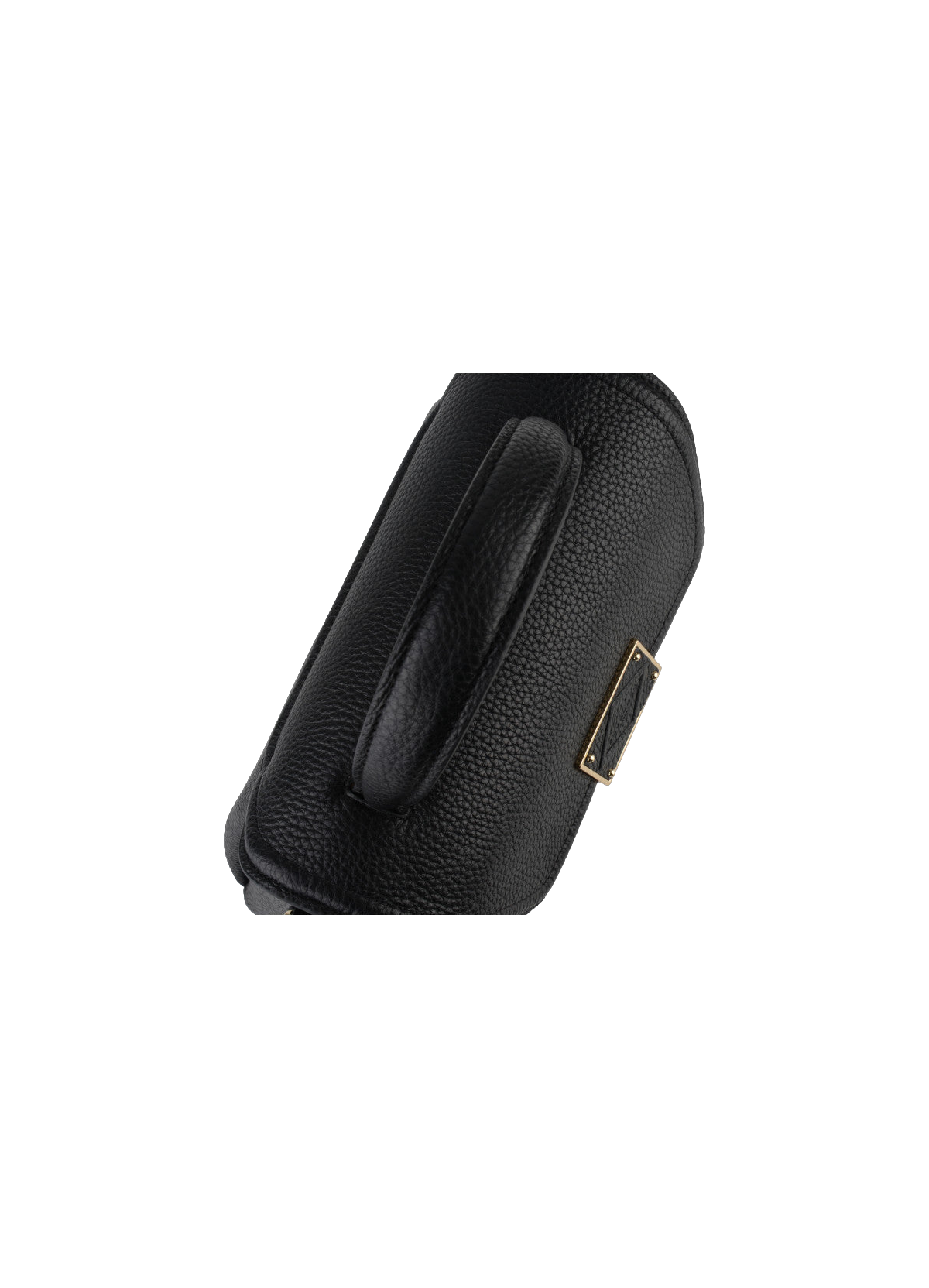 Carat | Sac porté épaule en cuir de vachette Noir