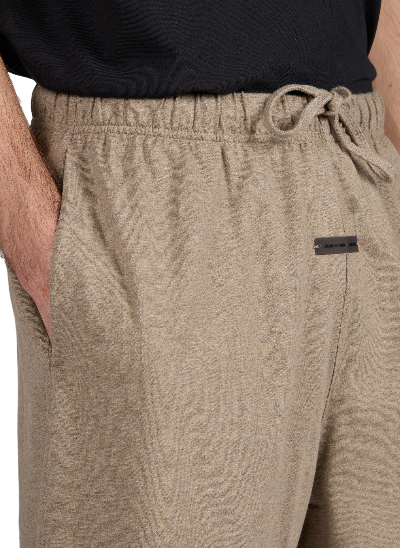 Cotton Shorts FEAR OF GOD ESSENTIALS Grey