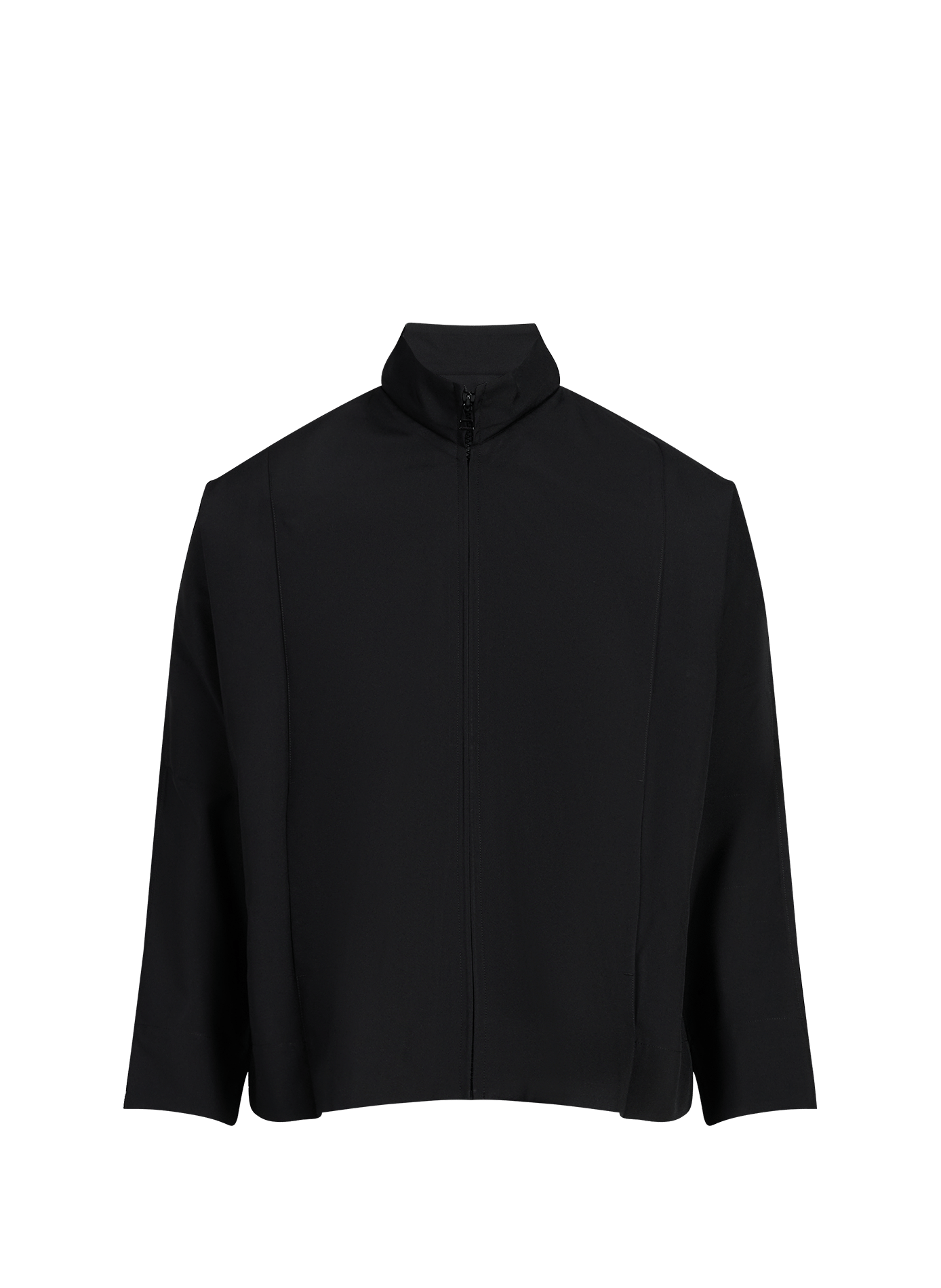 Lightweight straight-fit jacket ISSEY MIYAKE Black
