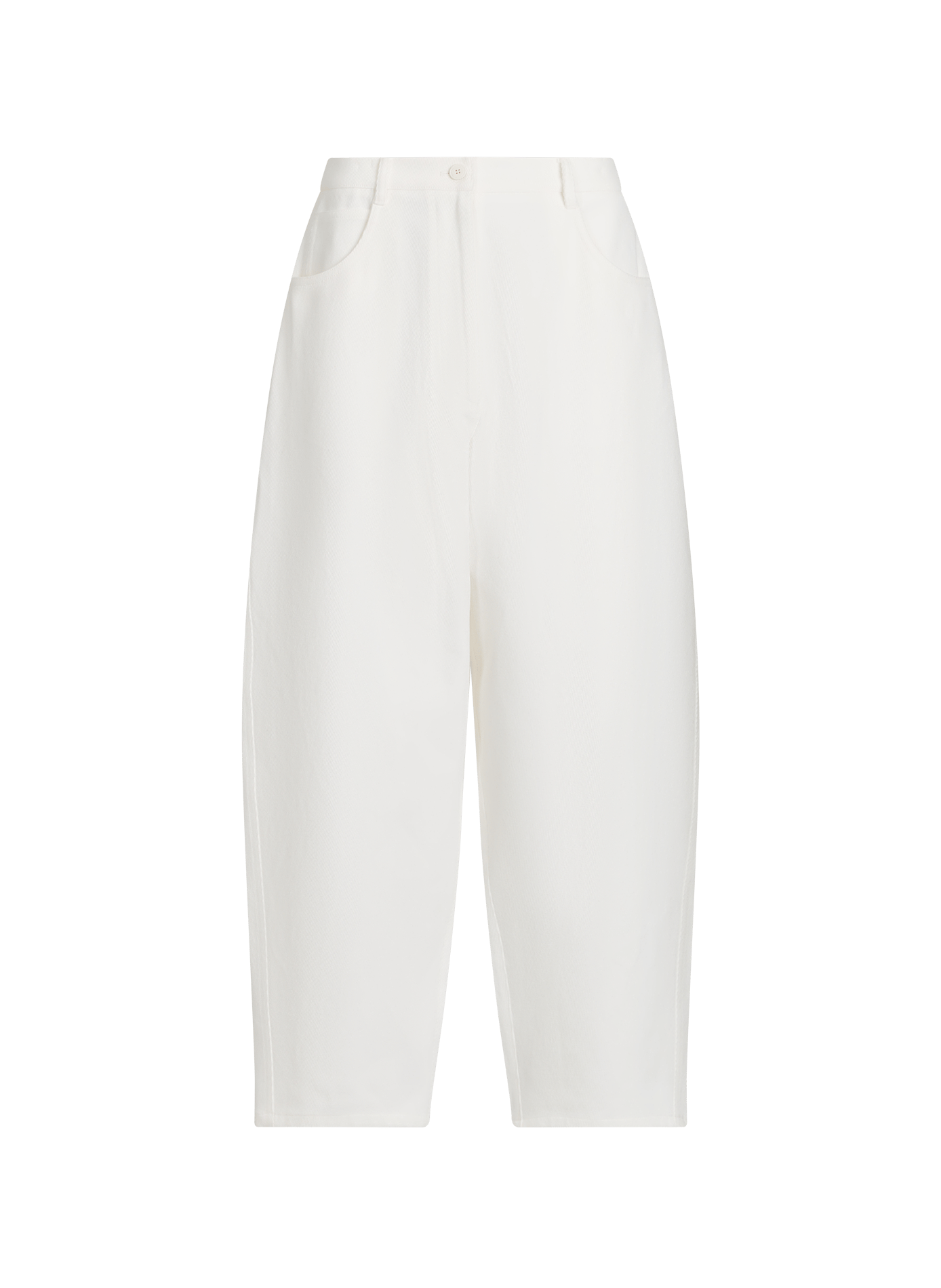 Pantalon ballon en coton LE 17 SEPTEMBRE Blanc