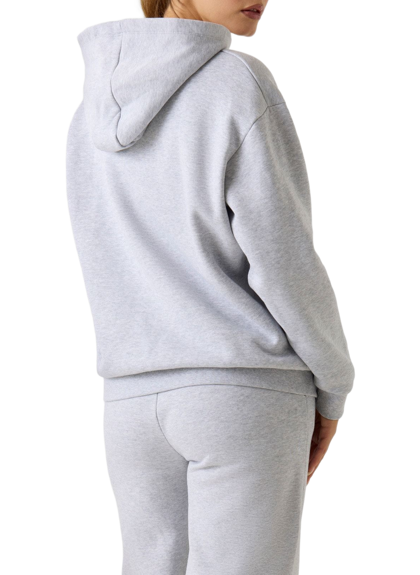 Cotton Blend Hoodie GUESS Grey