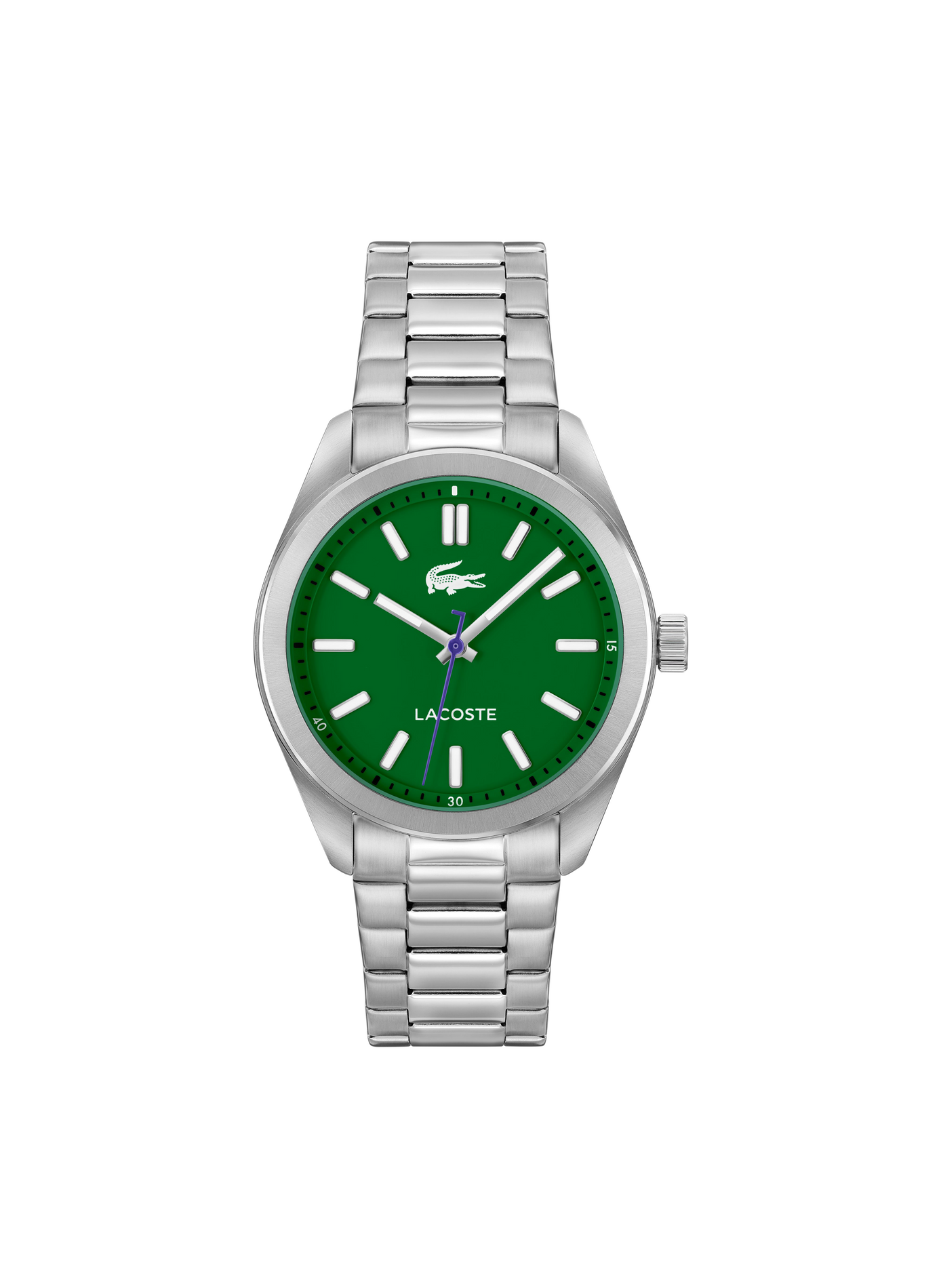 Quartz Monceau stainless steel watch LACOSTE Green