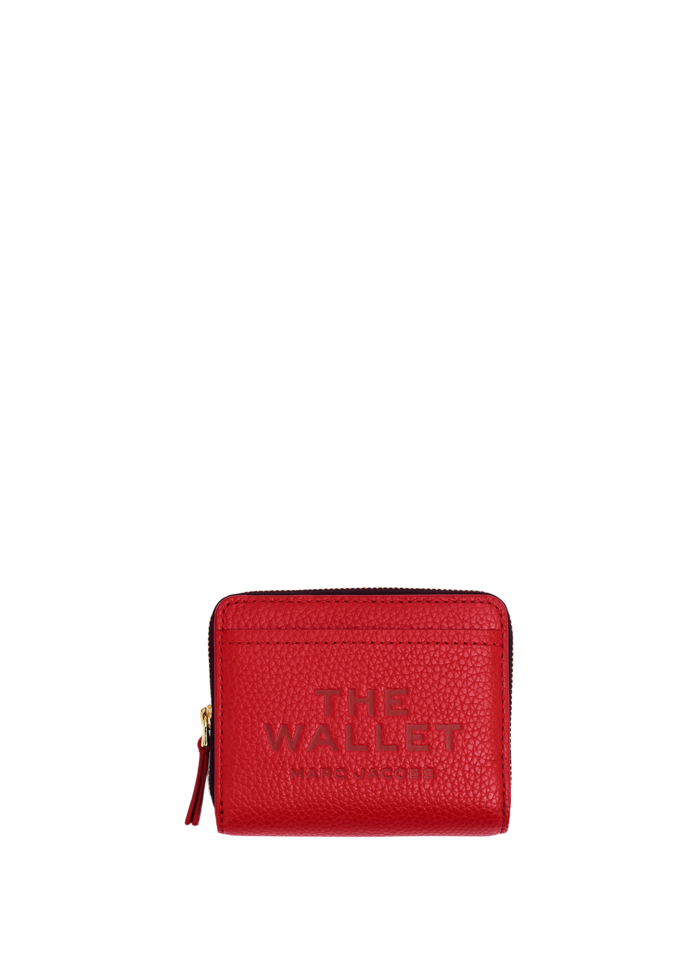 Portefeuille en cuir MARC JACOBS Rouge