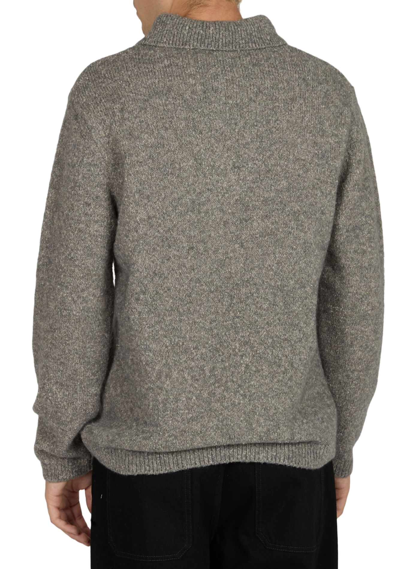 Pull col classique CLOSED Gris