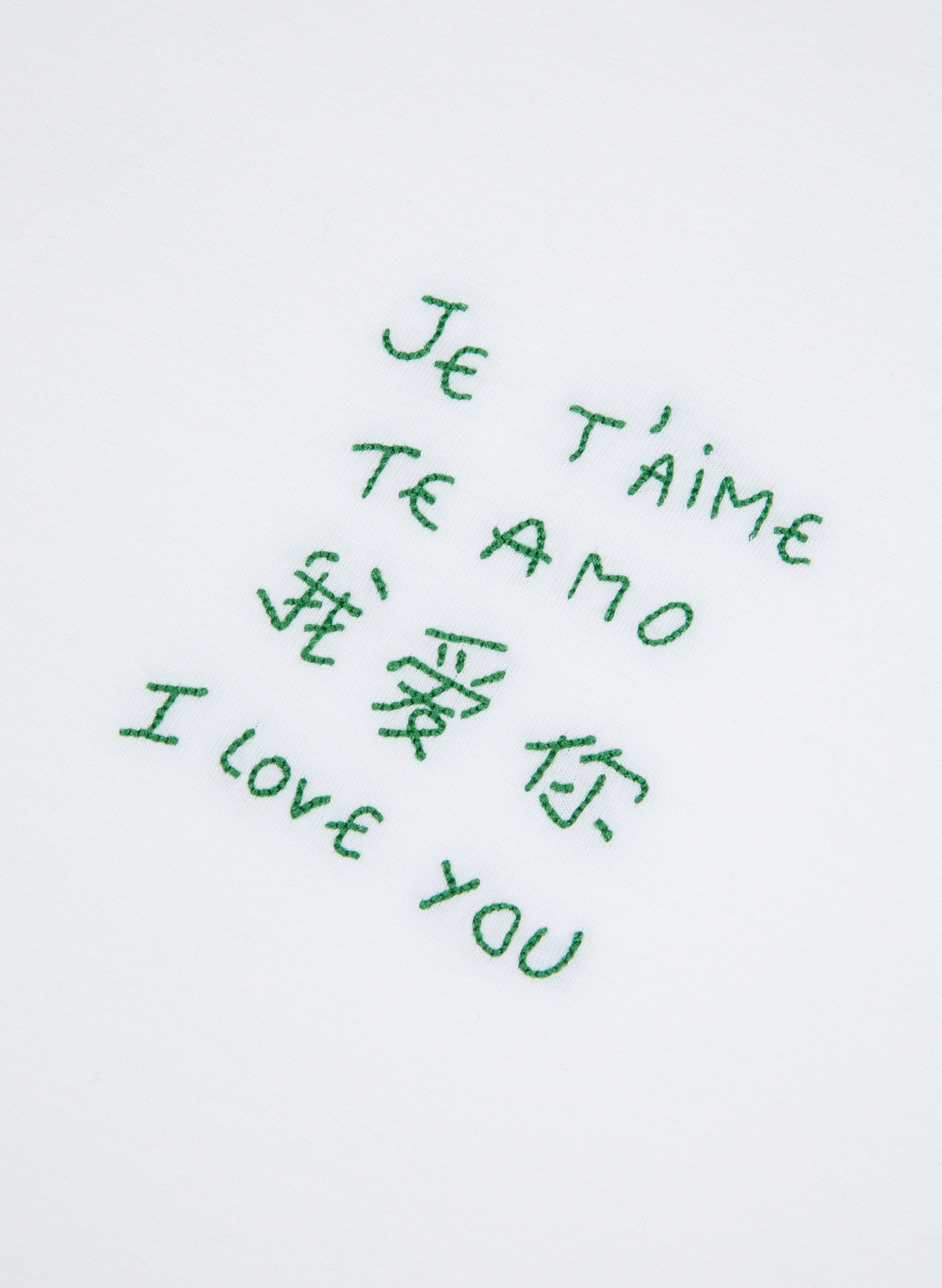 Solid T-shirt with embroidery MAISON LABICHE Pink