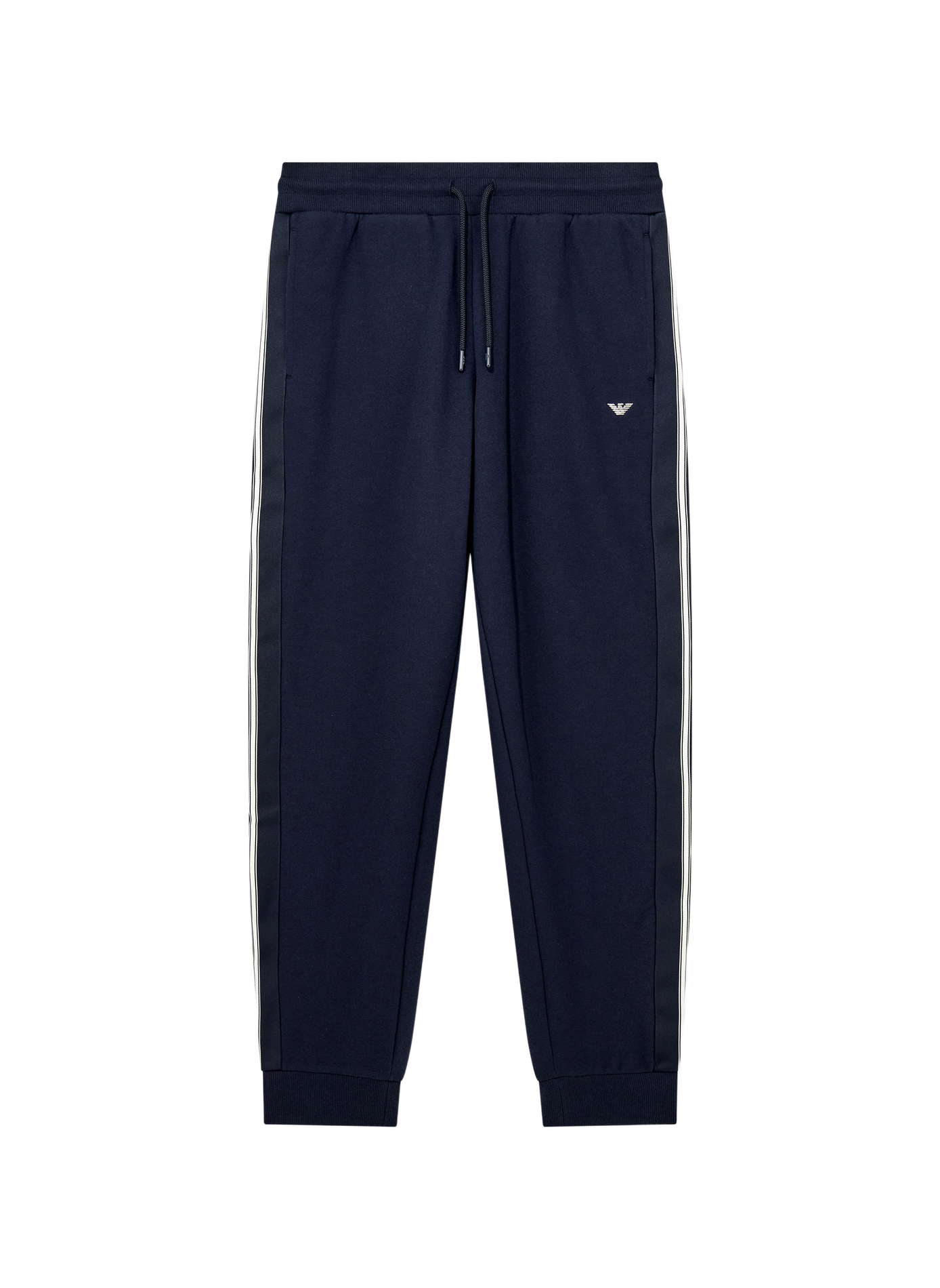 Straight trousers EMPORIO ARMANI Blue