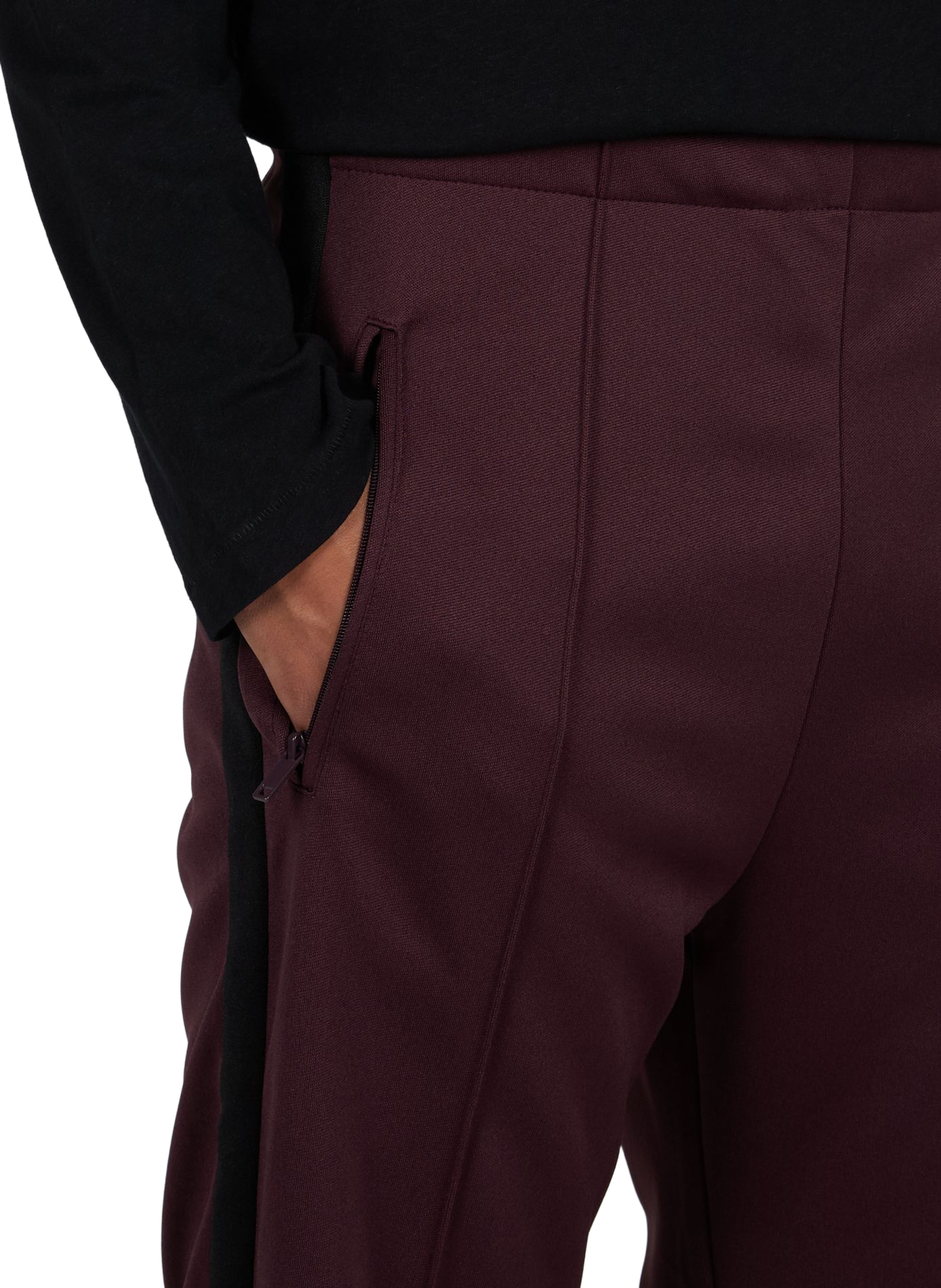 Sweatpants with contrasting stripes COURRÈGES Red