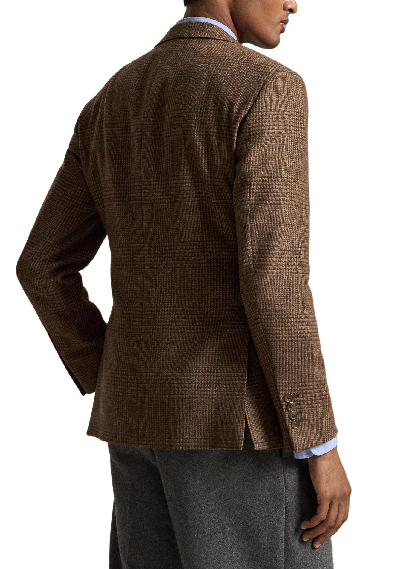 Blazer cintré en laine mélangée POLO RALPH LAUREN Beige