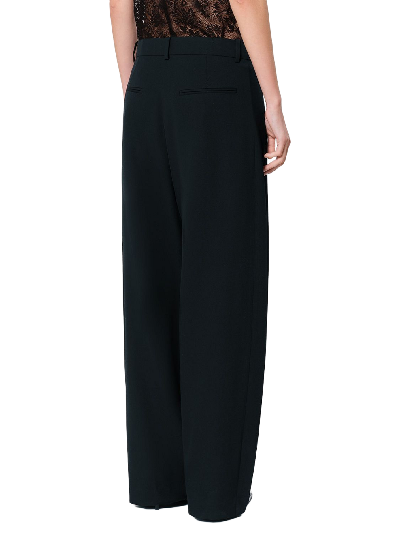 Pantalon tailleur Lyda en laine vierge ISABEL MARANT Noir