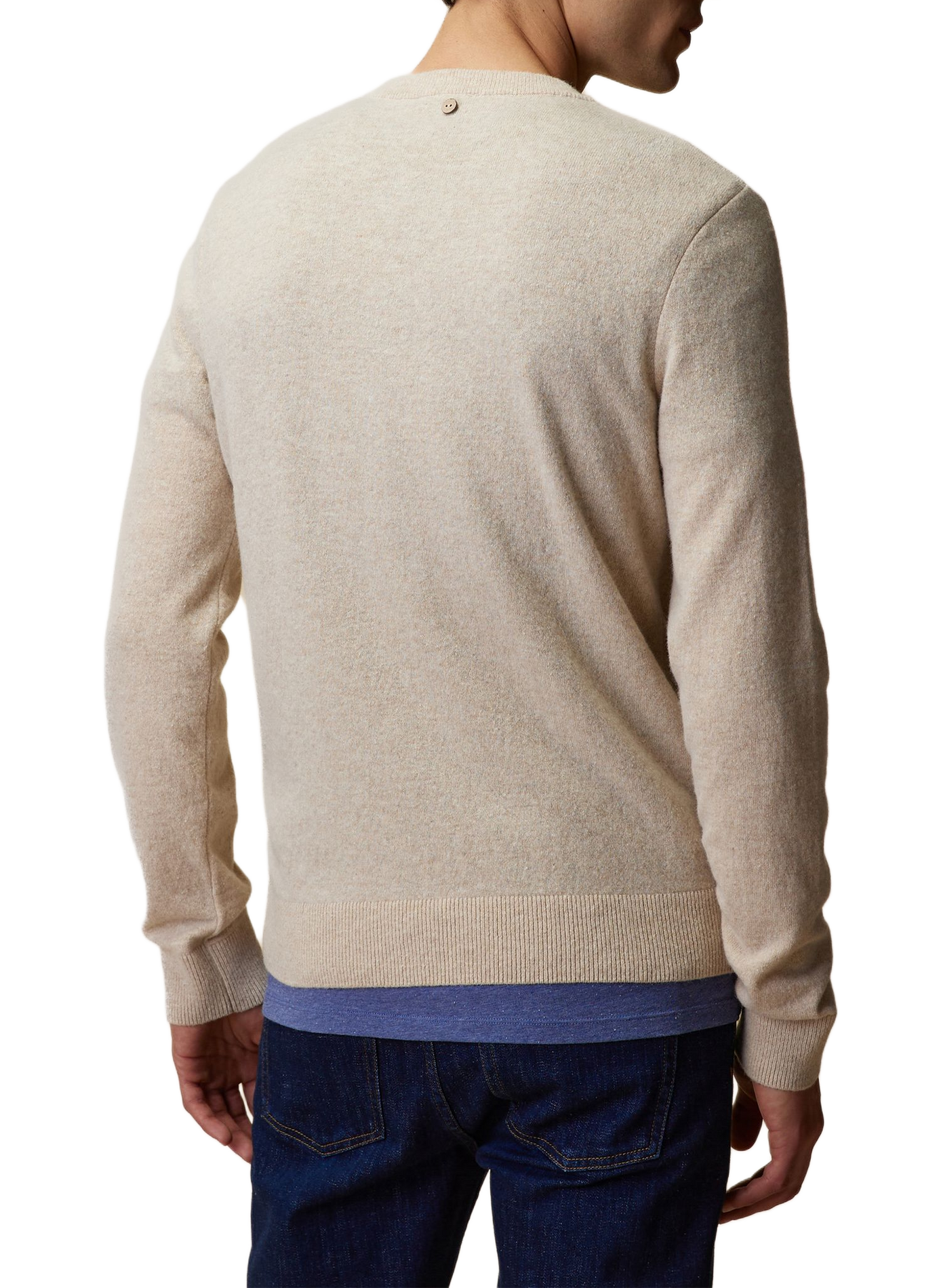 Pull en laine FAGUO Beige