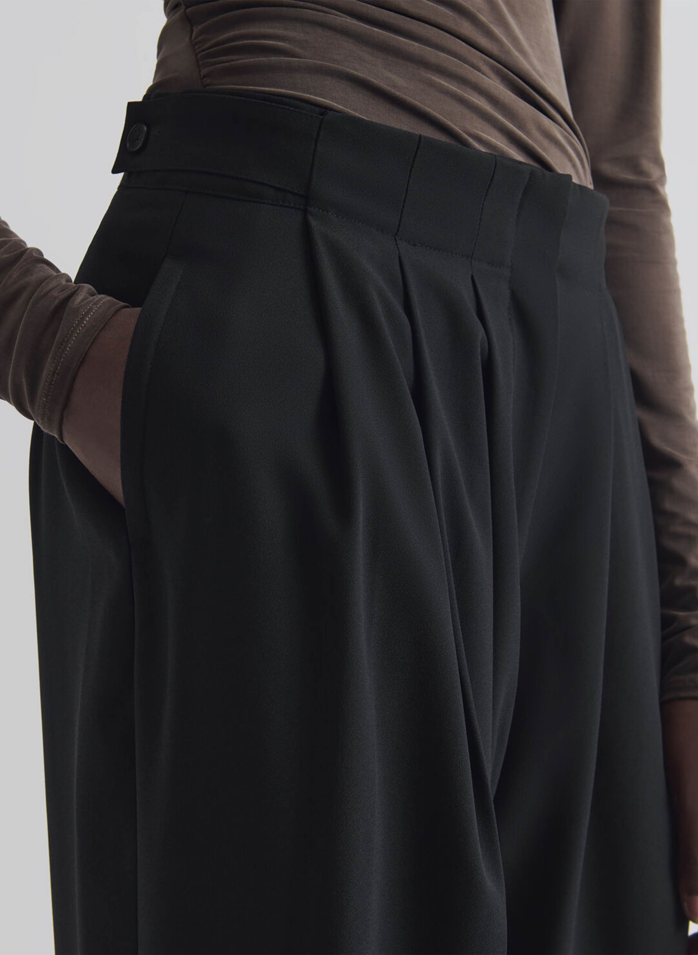 Pantalon large oakland IRO Noir