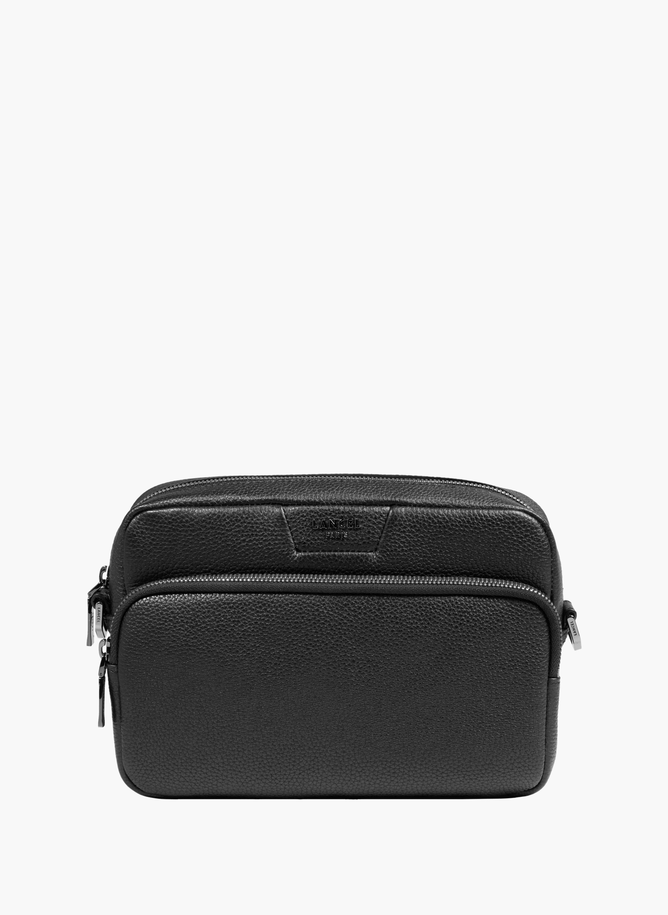 Sac caméra côme de lancel en cuir LANCEL Noir