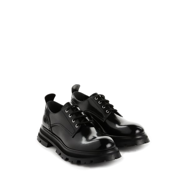 Derbies à lacets en cuir