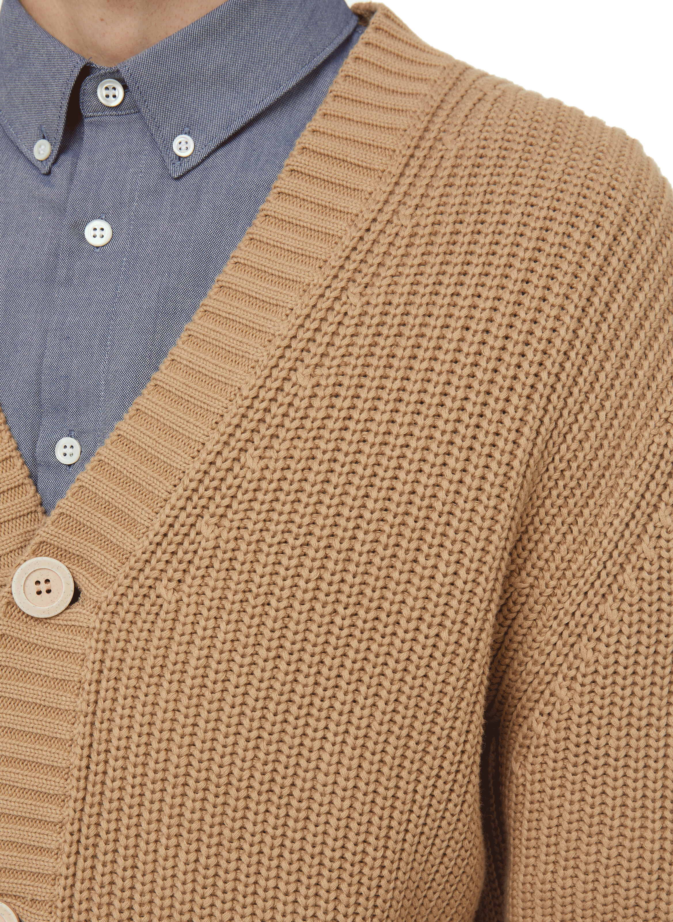 Knitted cardigan SAISON 1865 Beige