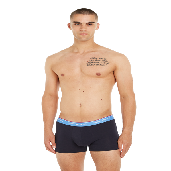 Tommy Hilfiger Set Of Five Boxers In Blue