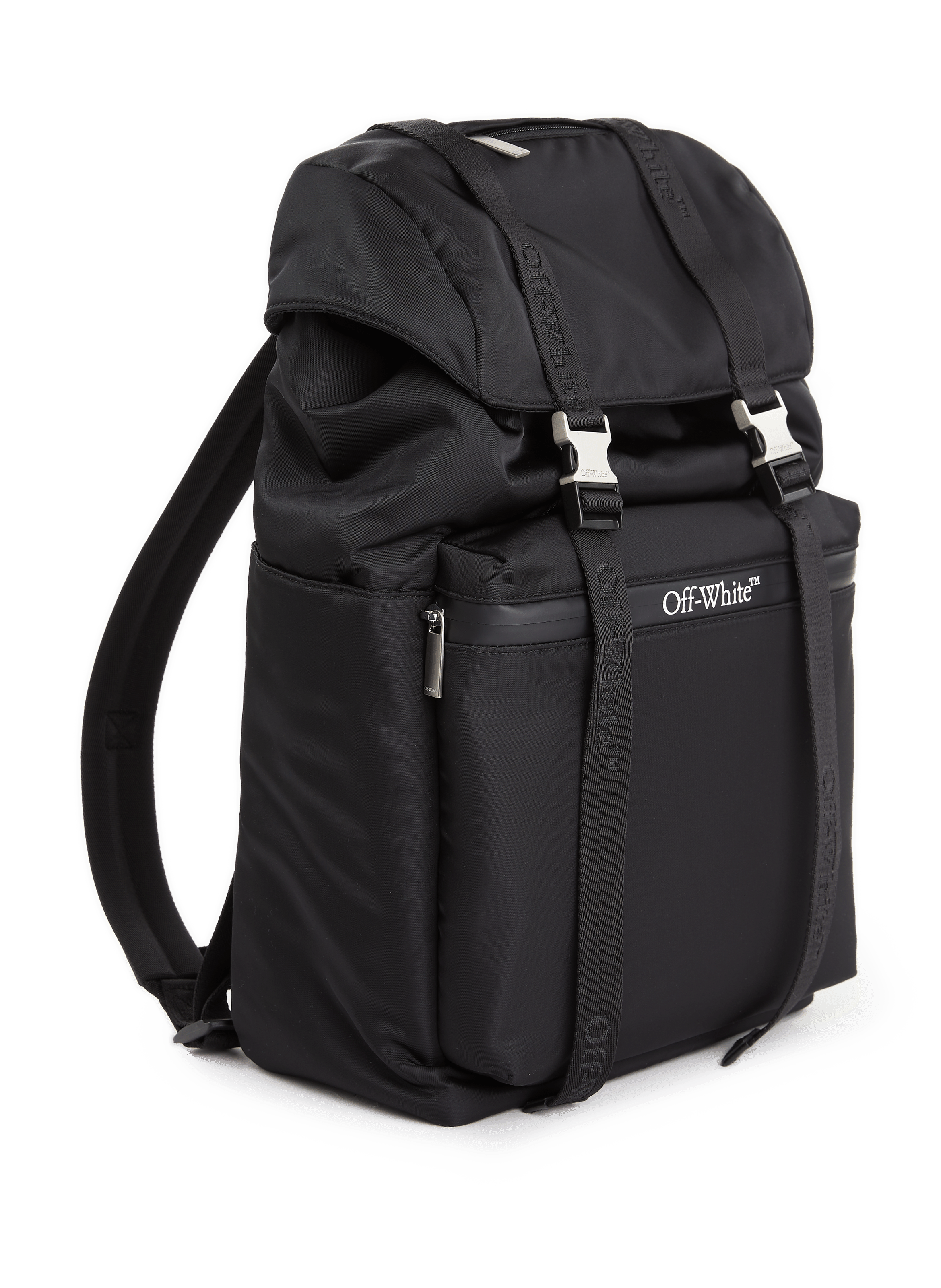 Logo backpack OFF-WHITE Black