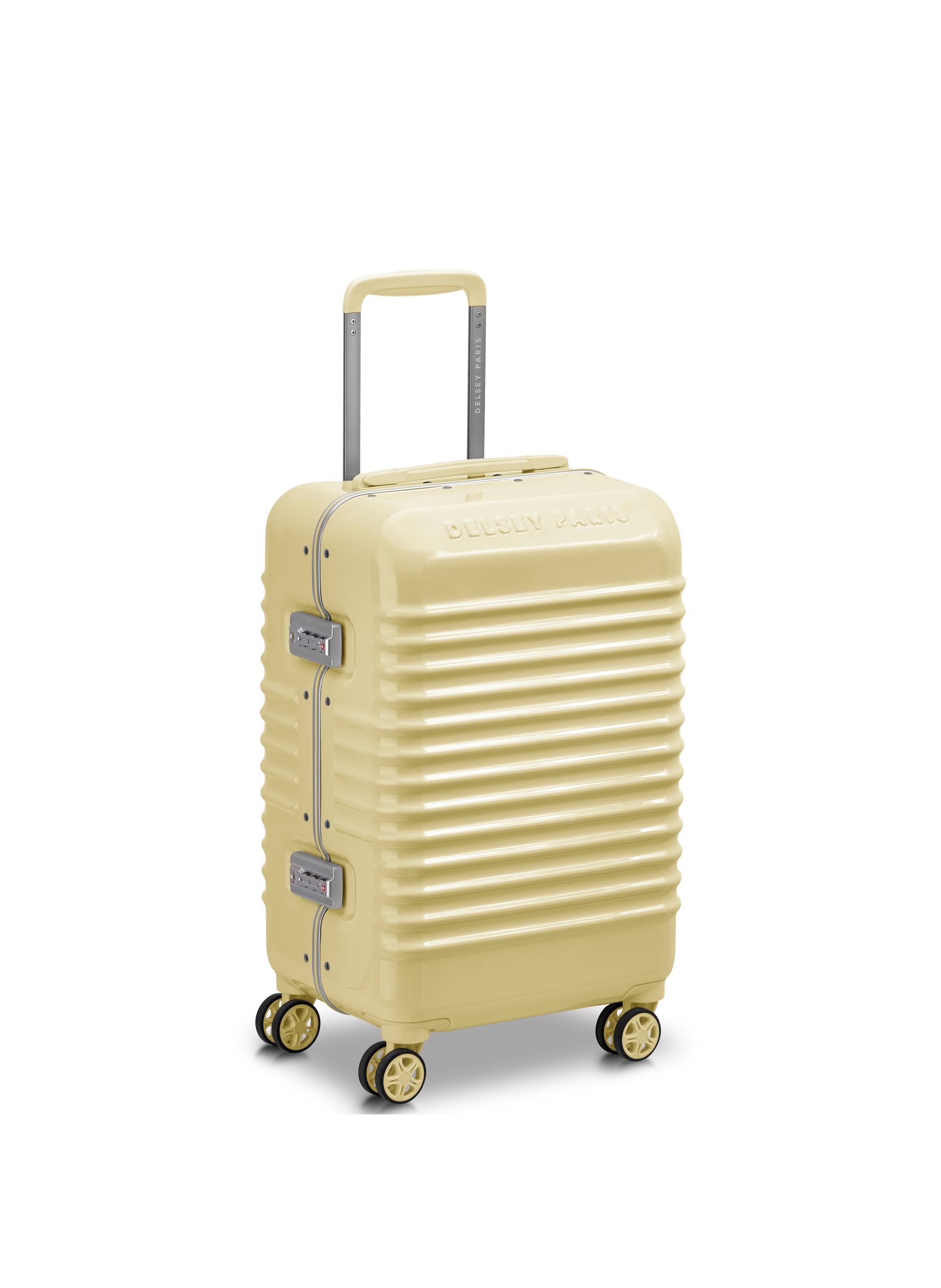 Valise cabine rigide taille s - bastille 2.0 DELSEY PARIS Jaune