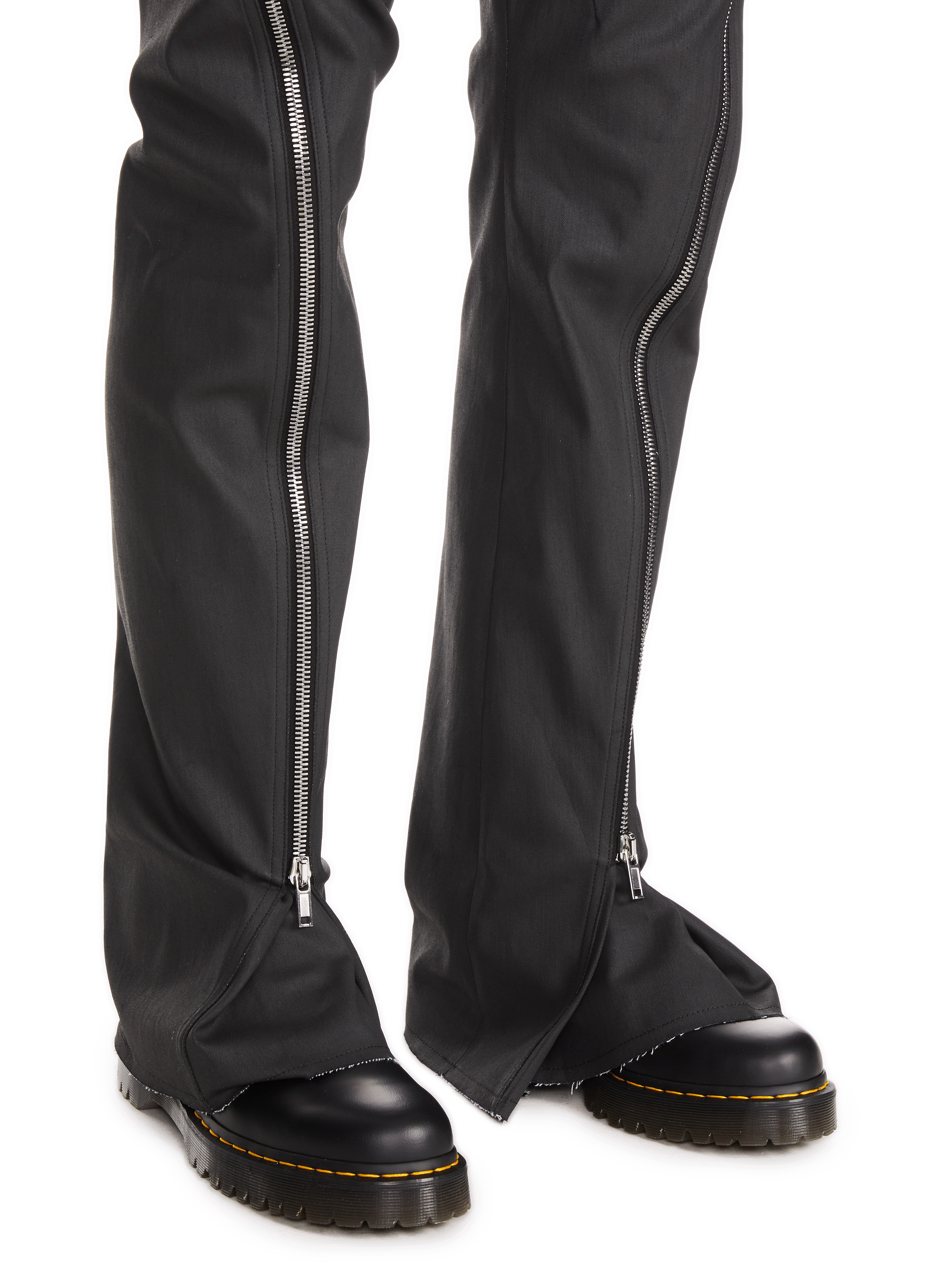 Lightweight trousers with logo RICK OWENS Black