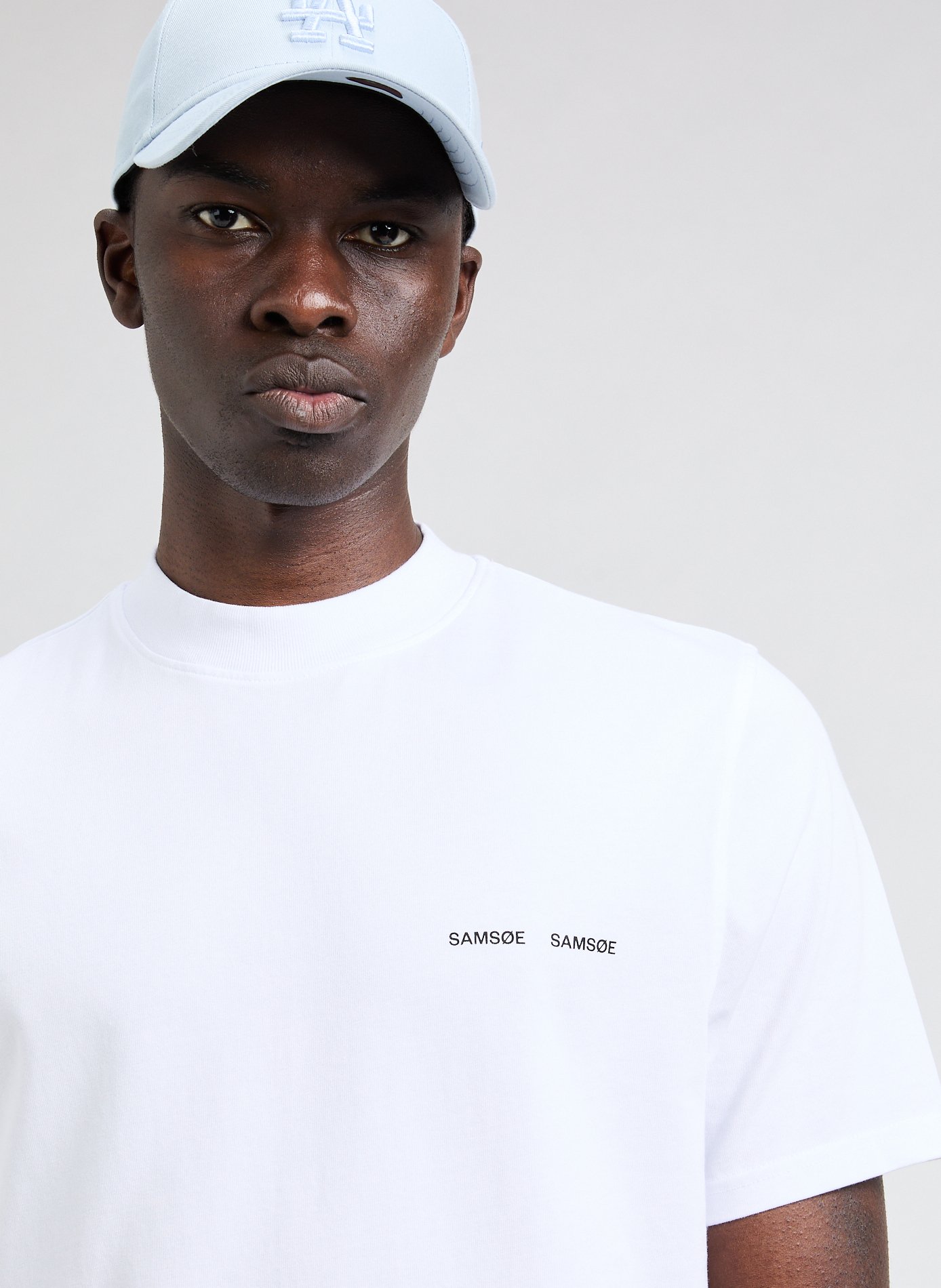 T-shirt en coton organique SAMSOE SAMSOE Blanc