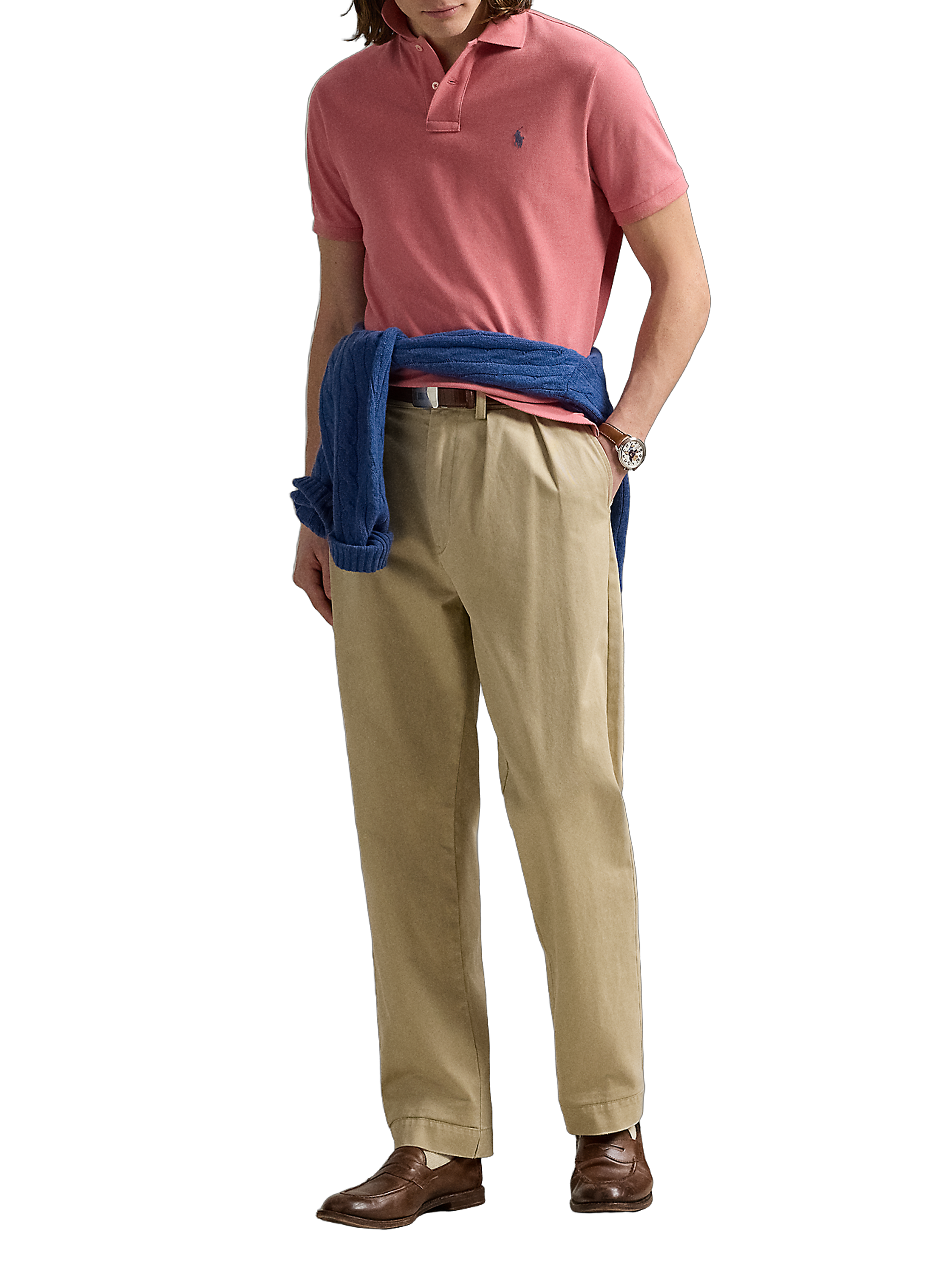 Polo en coton POLO RALPH LAUREN Rose