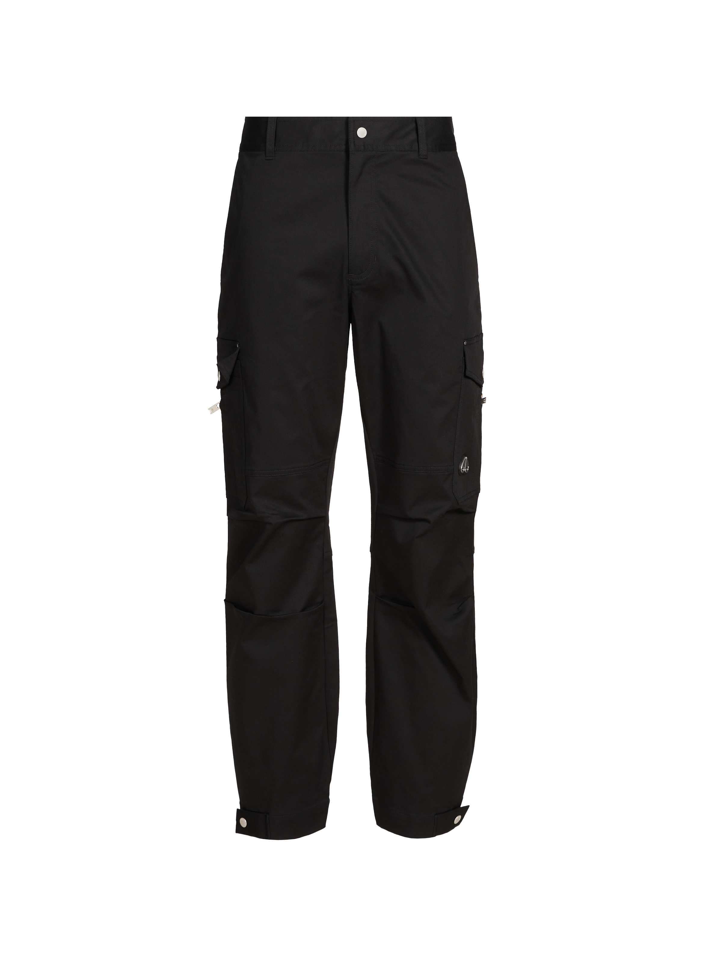 Cotton blend cargo pants MOOSE KNUCKLES Black