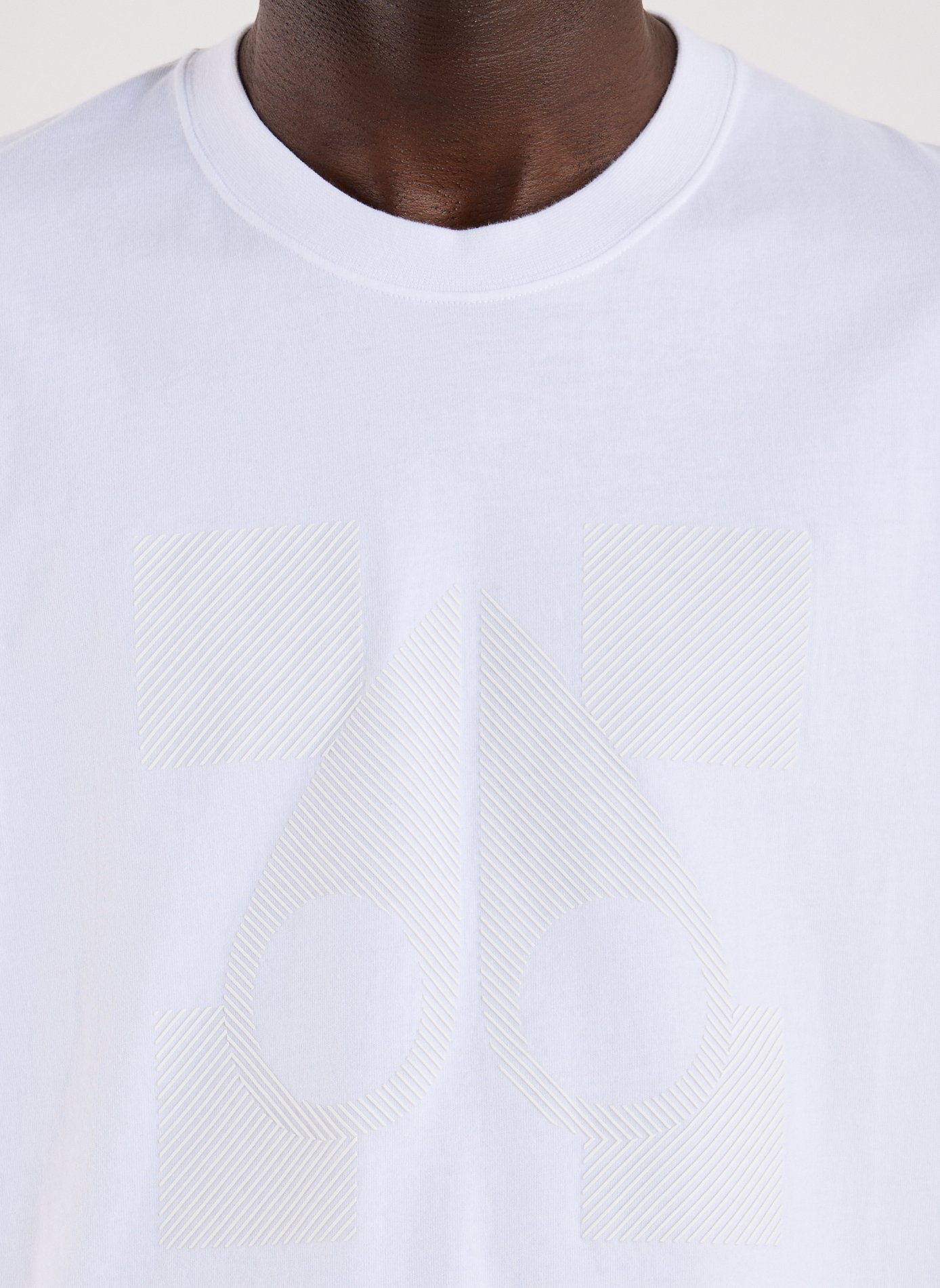 Cotton Logo T-shirt MOOSE KNUCKLES White
