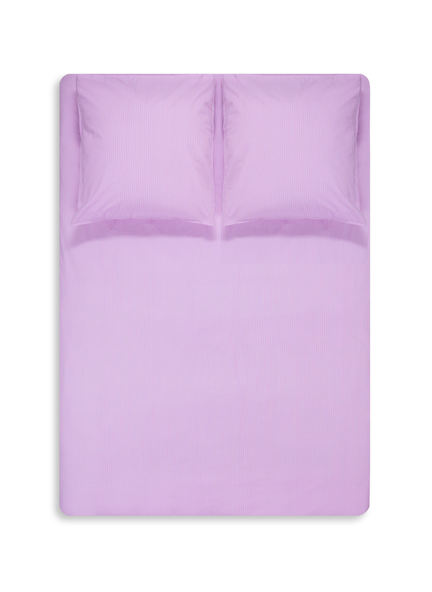 Cotton percale duvet cover AU PRINTEMPS PARIS Pink