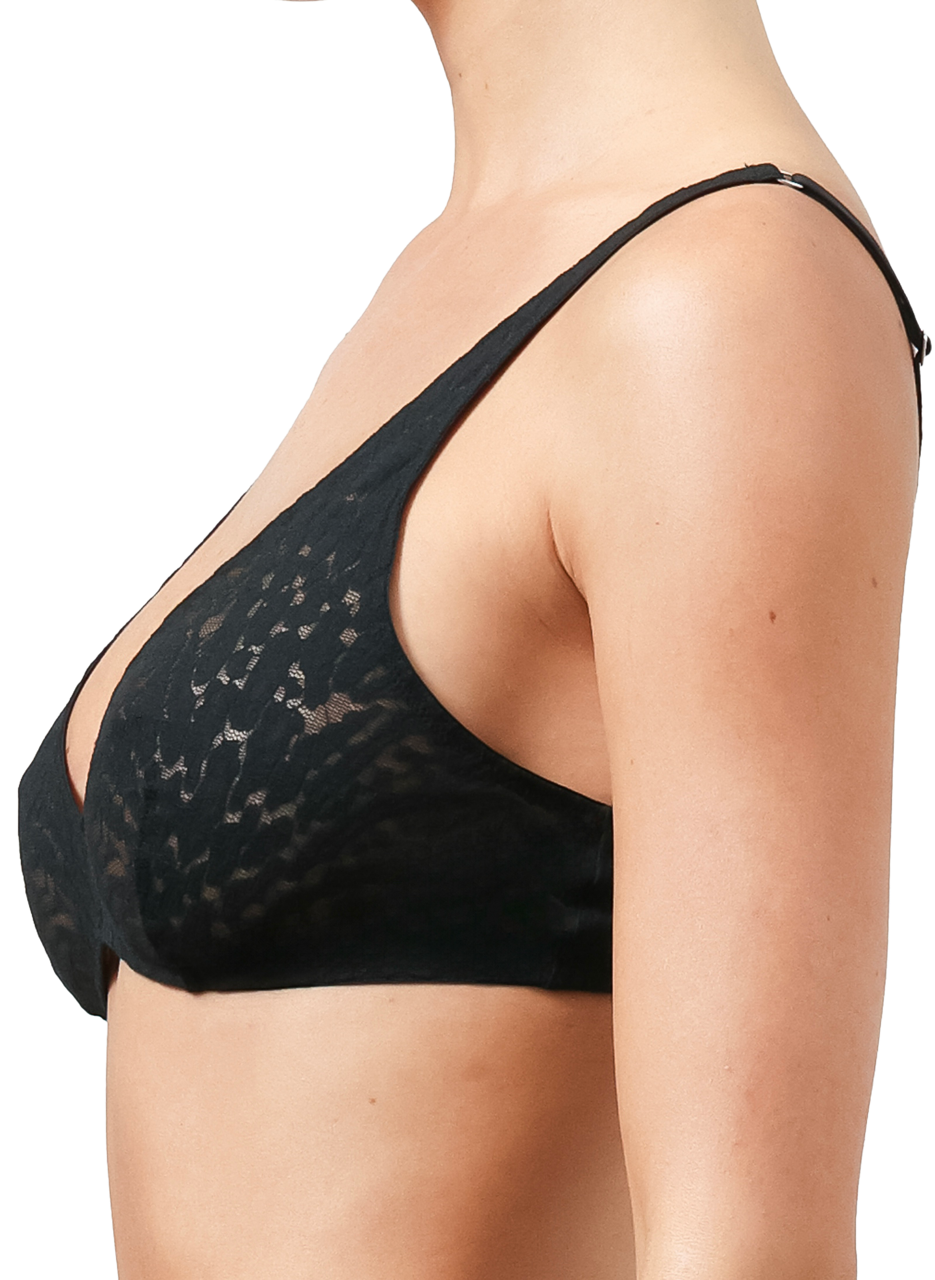 Soutien-gorge en dentelle WOLFORD Noir