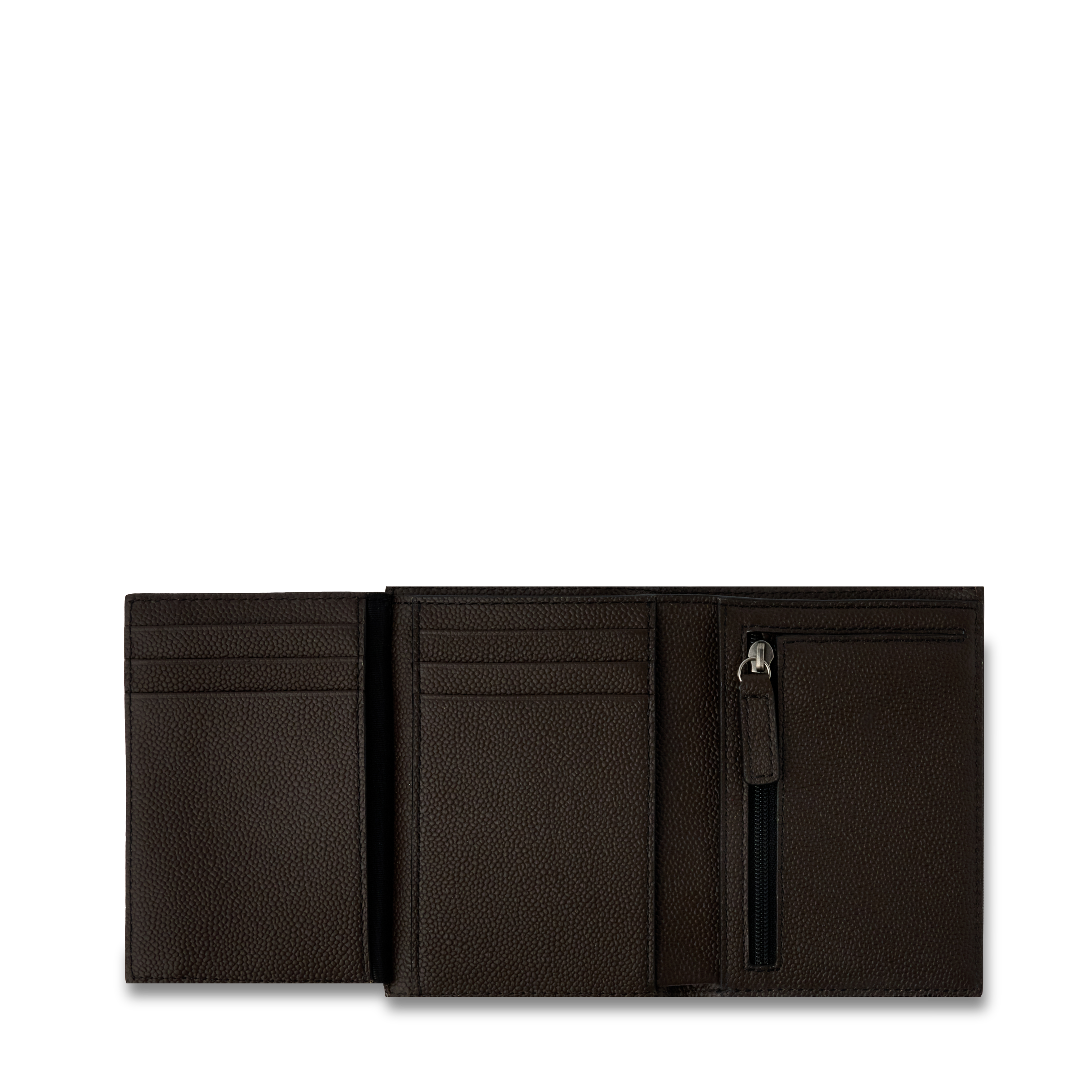 Portefeuille européen charlie de lancel en cuir LANCEL Gris