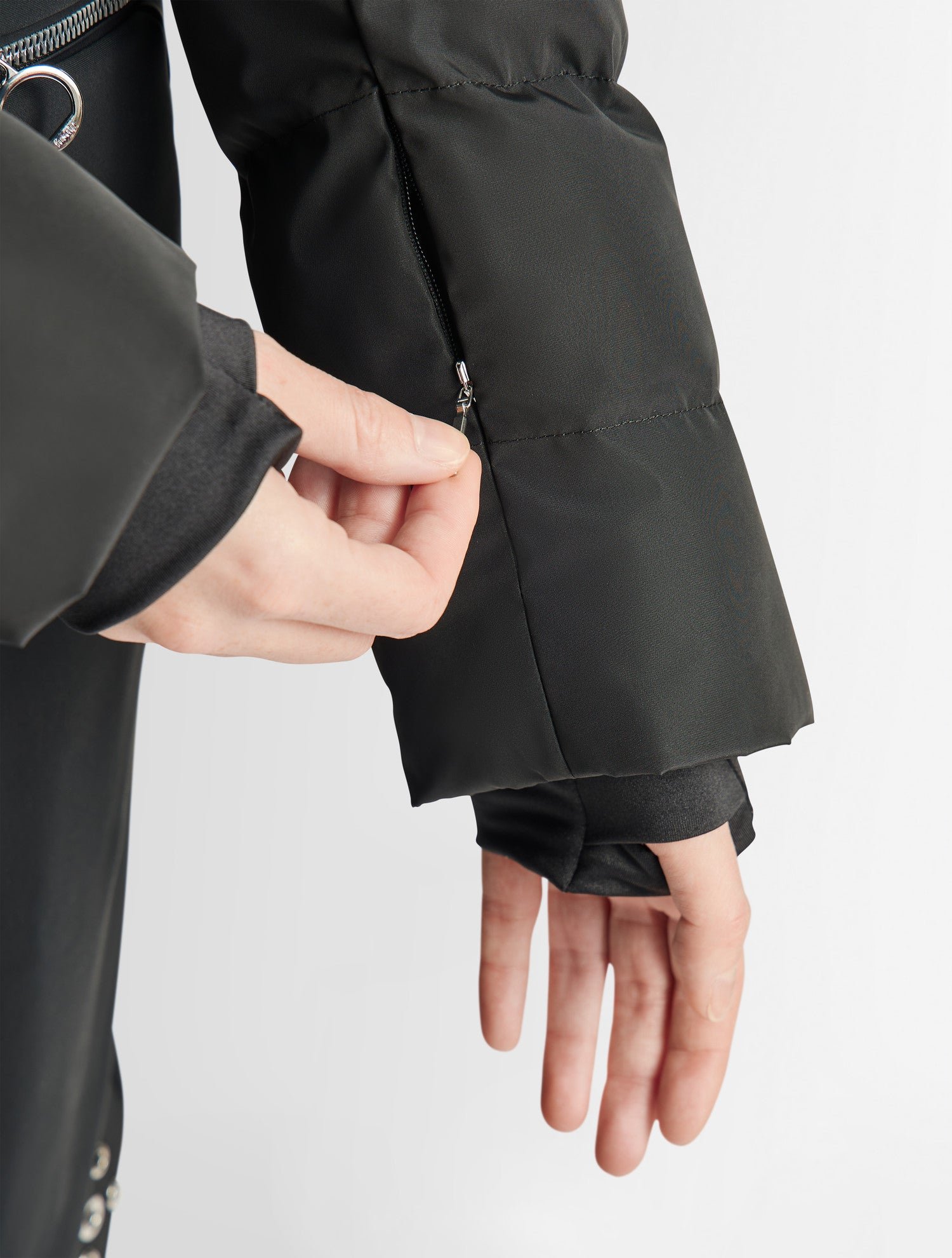 Combinaison de ski clarisse eyelet col montant coupe regular FUSALP Noir