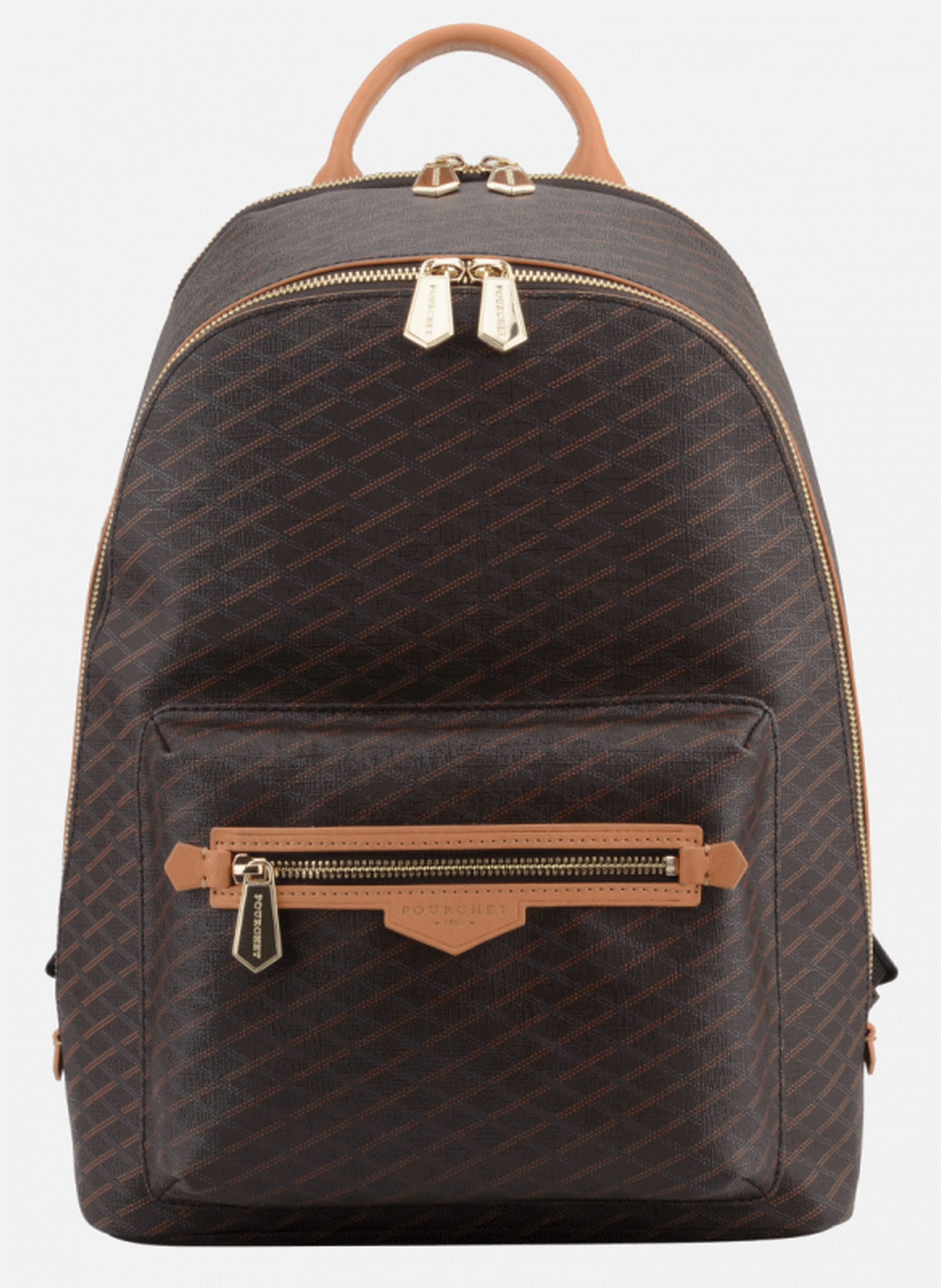 Volver coated - sac à dos POURCHET Marron