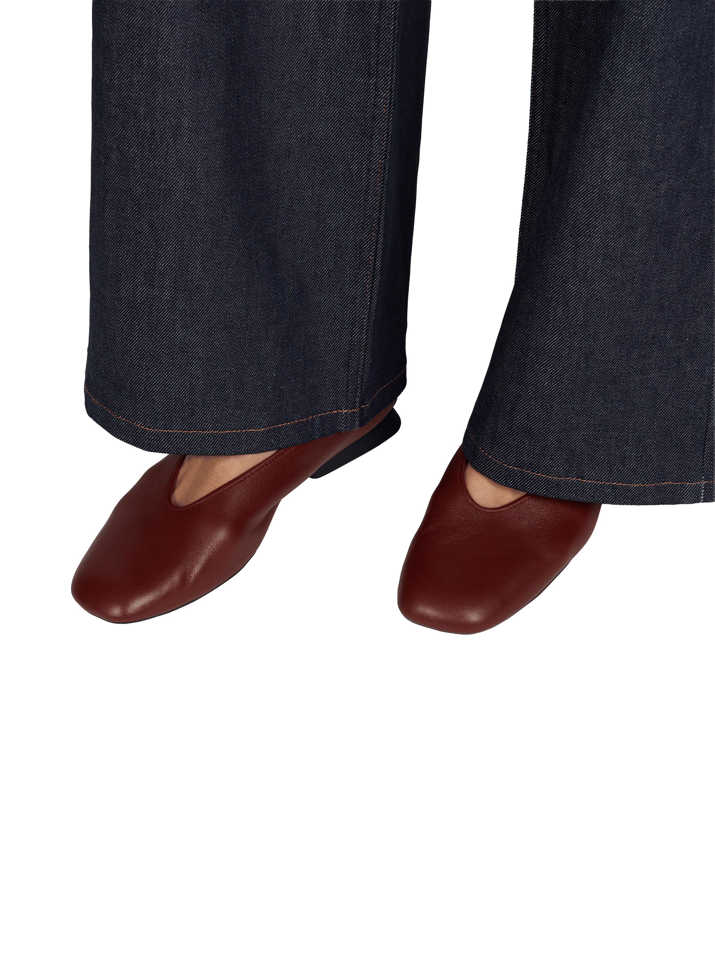 Ballerines Casi Myra en cuir CAMPER Rouge