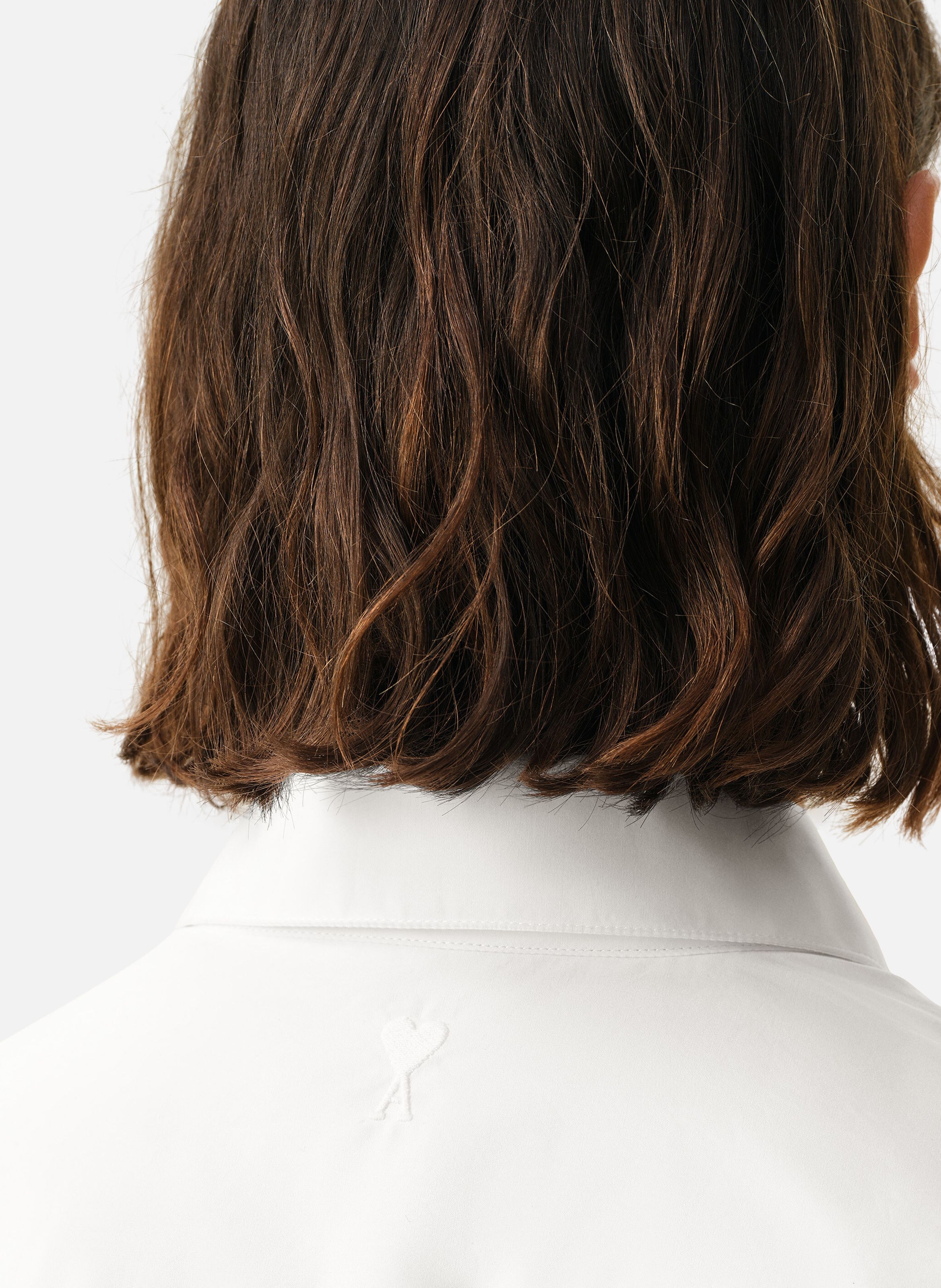 Chemise Tailor En Popeline De Coton AMI PARIS Blanc