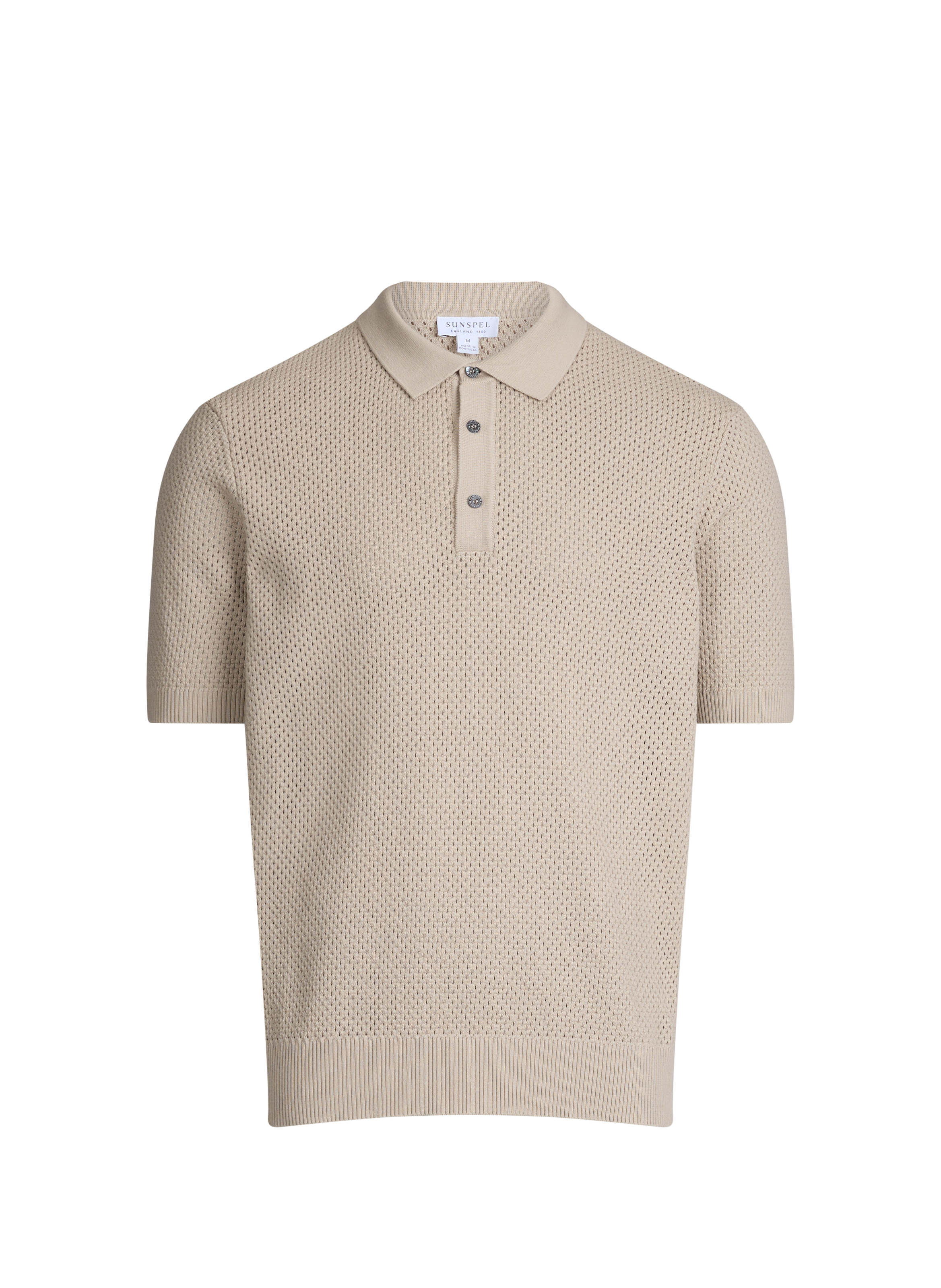 Cotton polo shirt SUNSPEL Beige