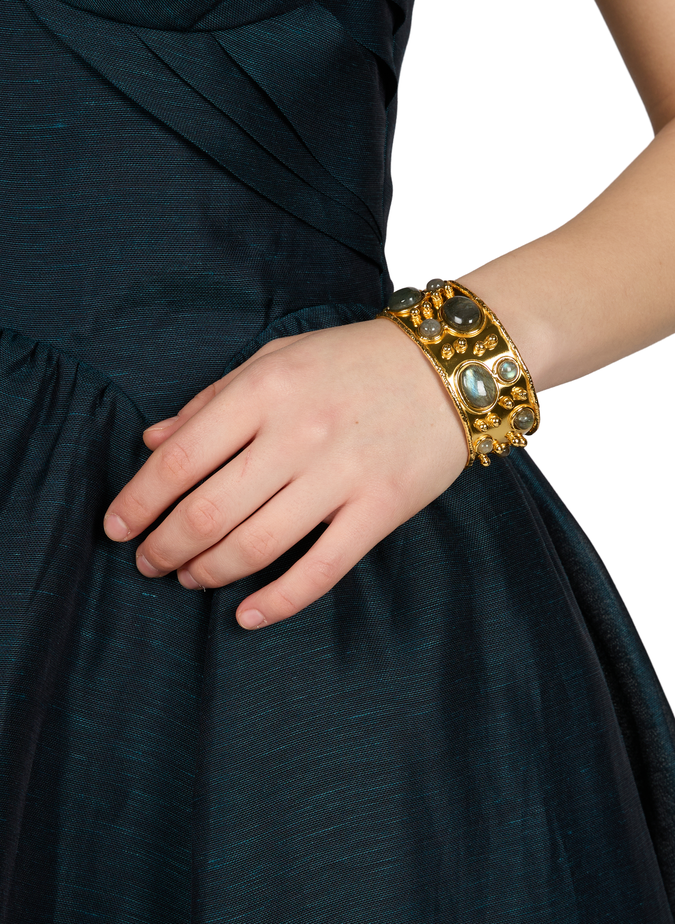 Bracelet manchette Byzantine SYLVIA TOLEDANO Multicolore