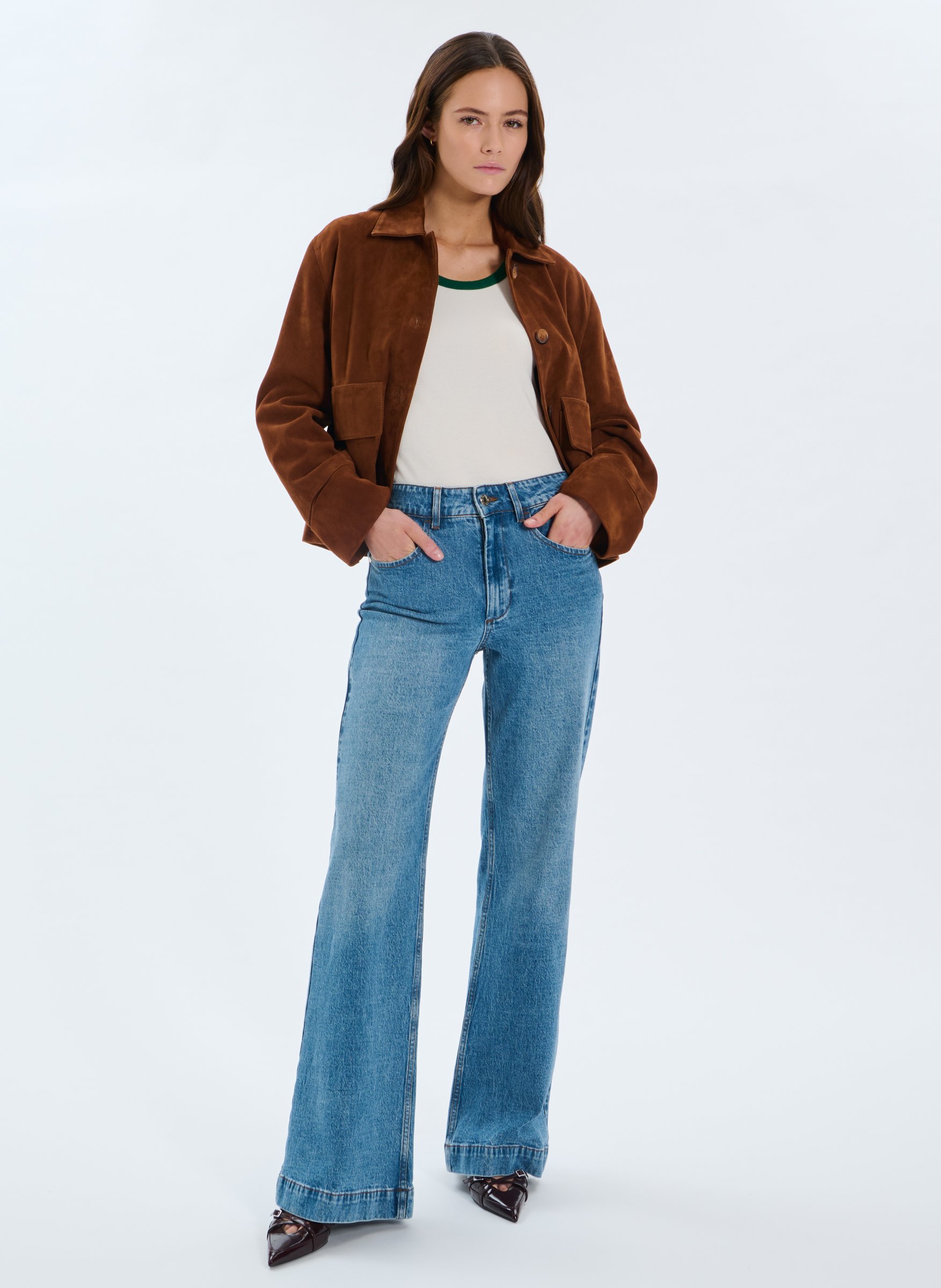 Veste  vita ZAPA Rouge