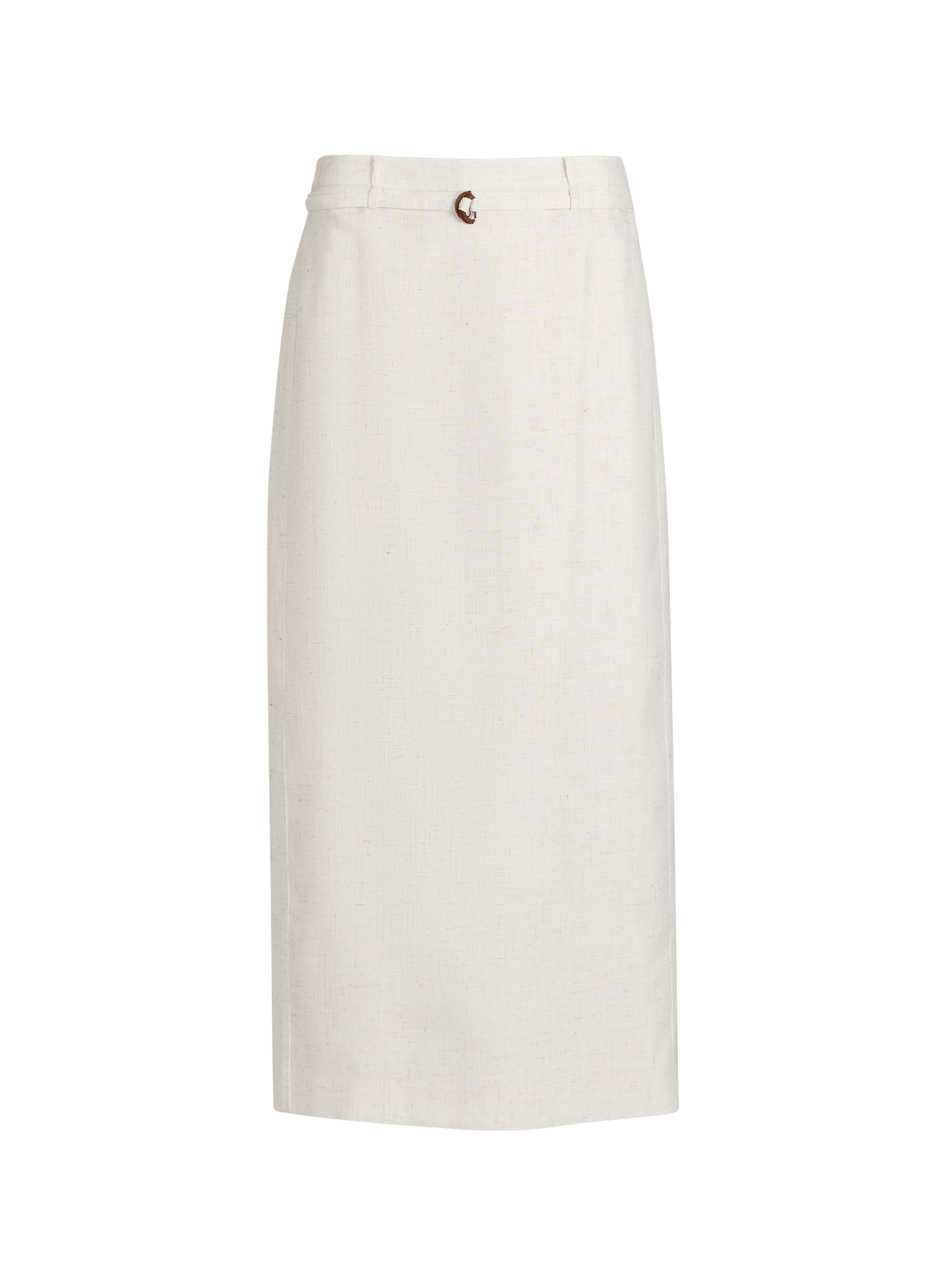 Jupe crayon midi LE 17 SEPTEMBRE Beige