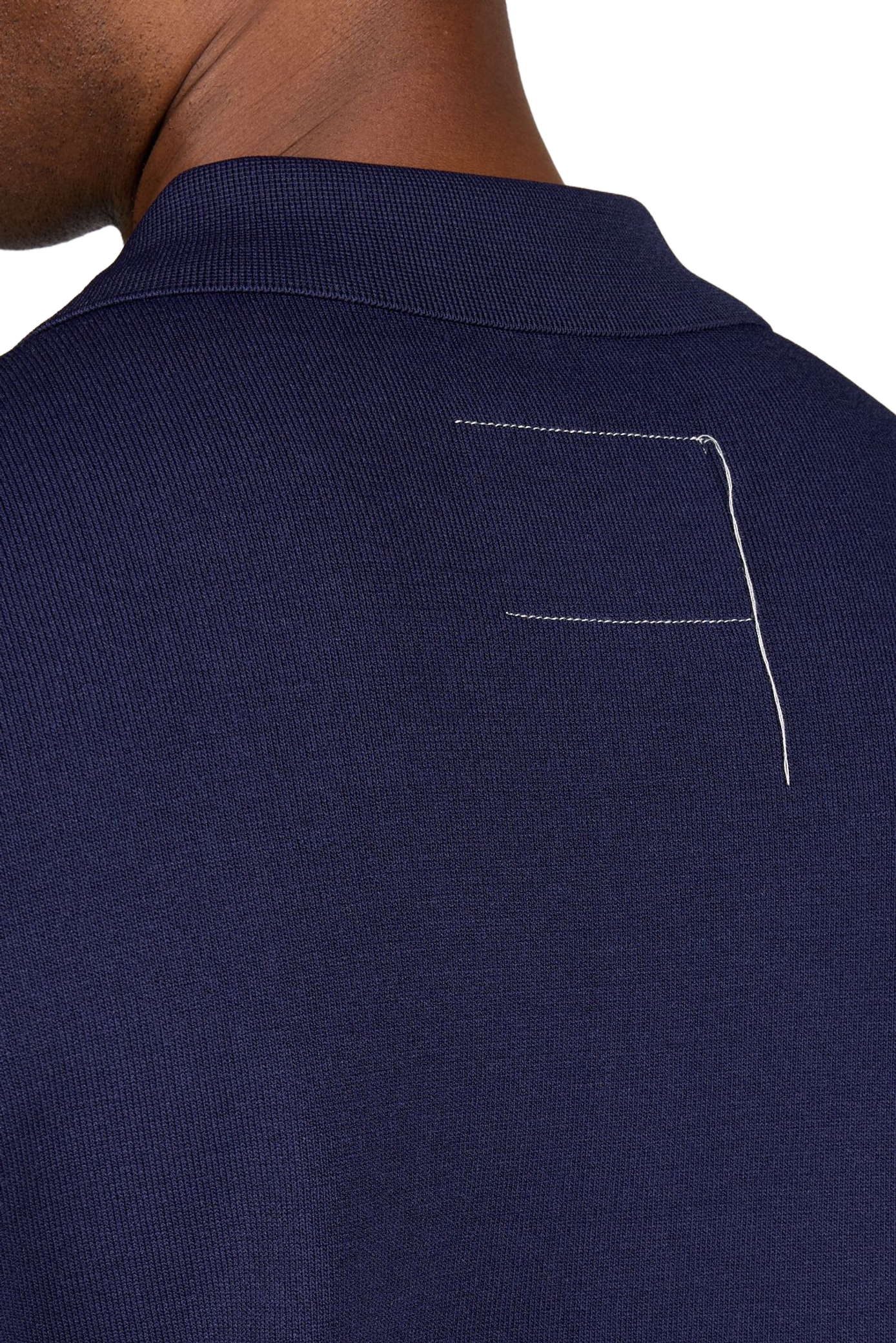 Cardigan droit en maille ajourée CAMIEL FORTGENS Bleu