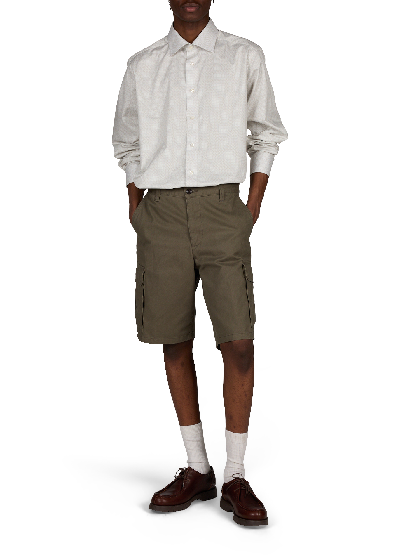 Patterned cotton shirt  ETON Beige