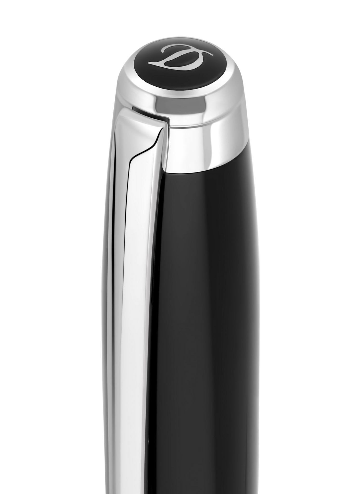 Large Line D eternity ballpoint pen S.T. DUPONT Black