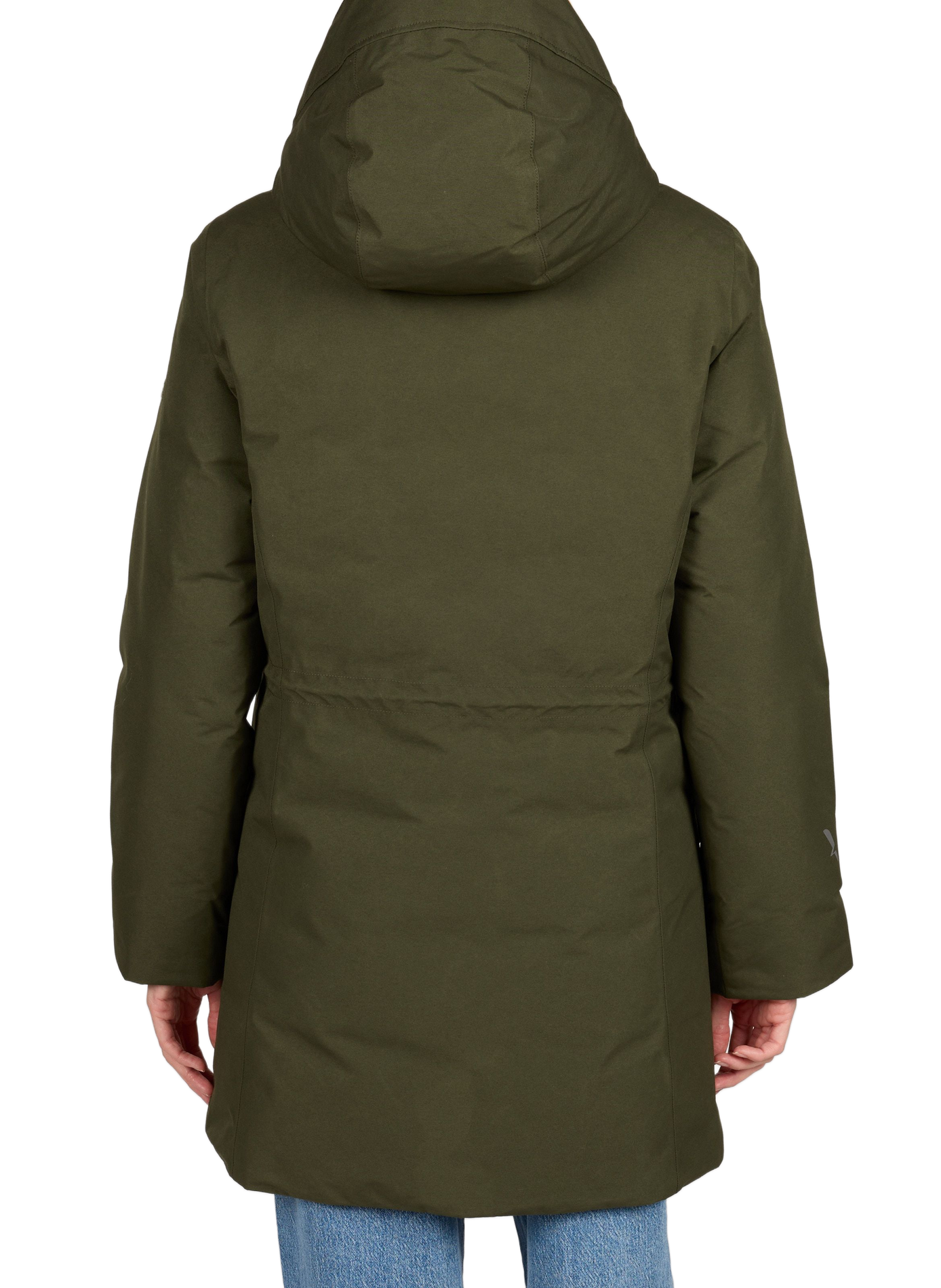 Parka duvet ajustée GORE-TEX AIGLE Kaki
