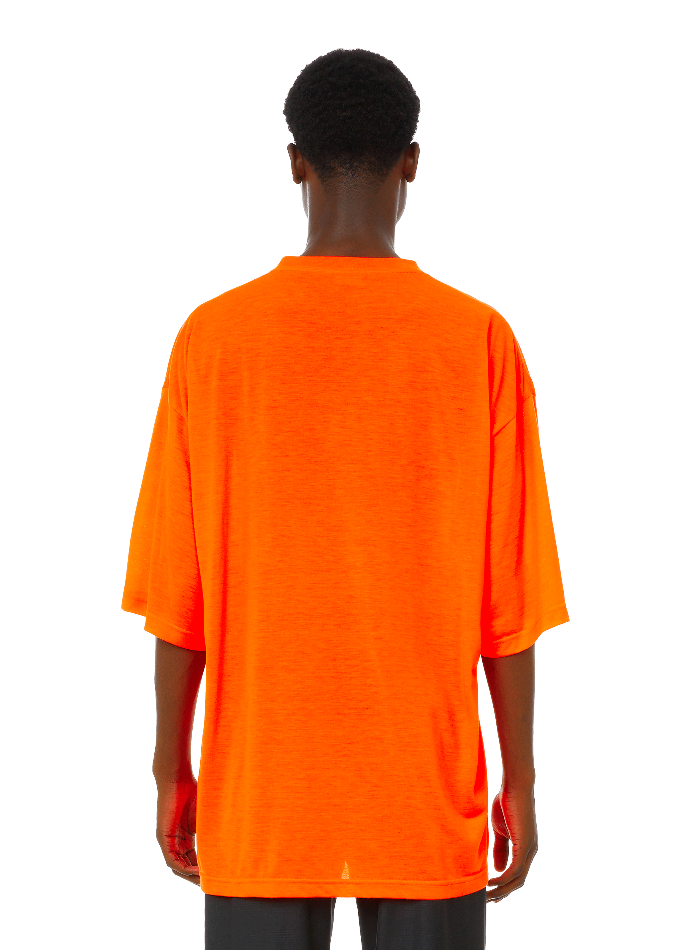 Printed T-shirt BALENCIAGA Orange