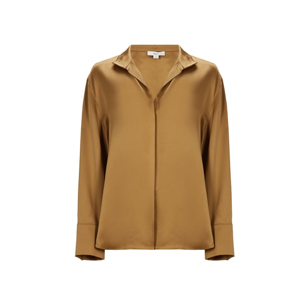 Chemise satiné en soie