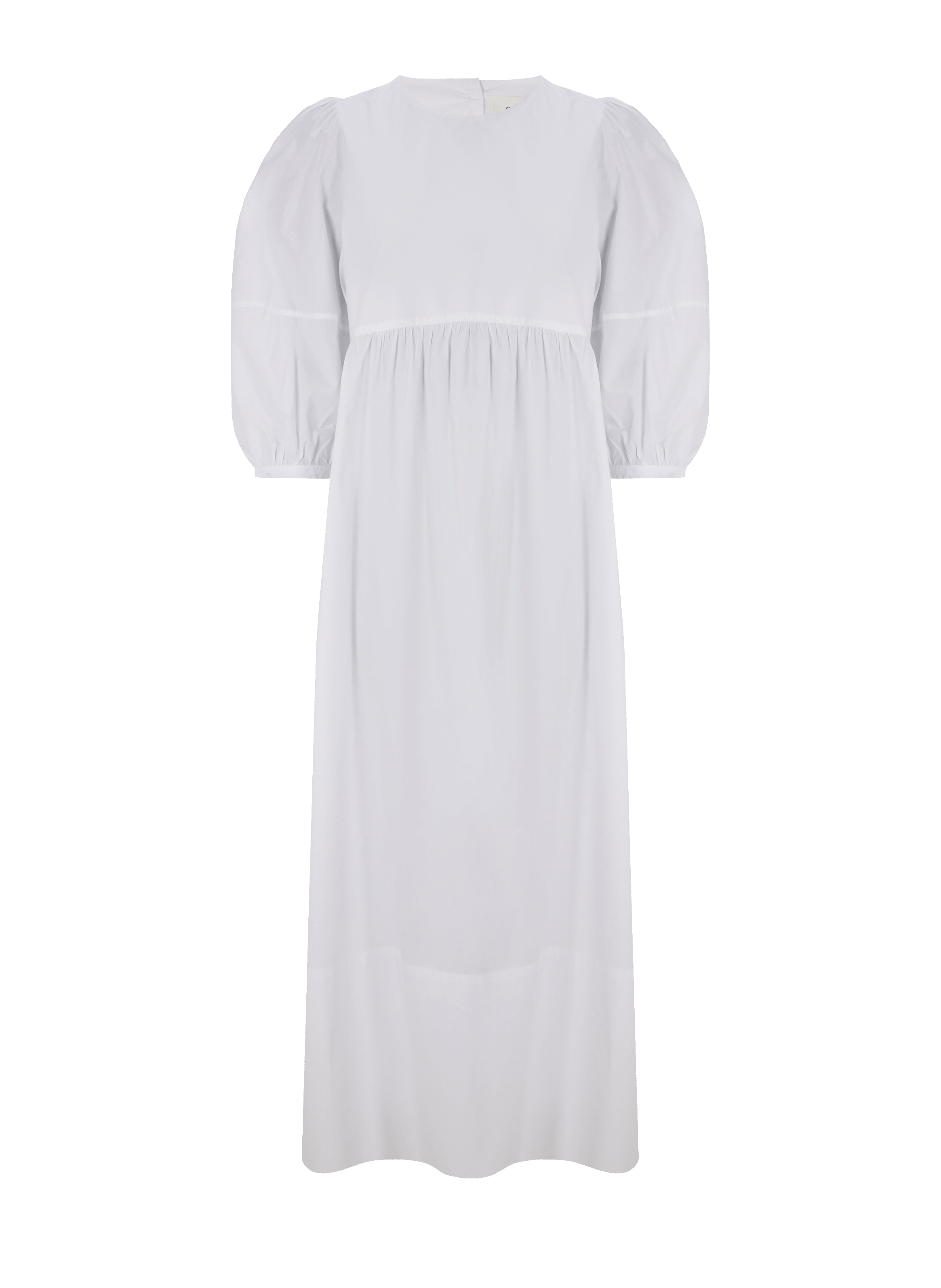 CAES Maxi dress with cut-outs White