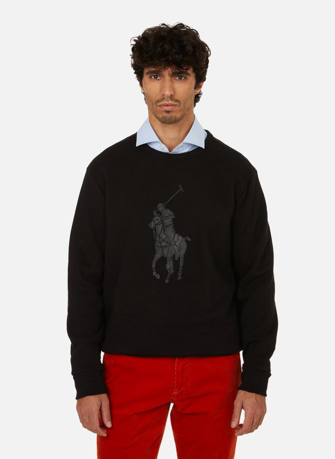 POLO RALPH LAUREN schlichtes Sweatshirt aus Baumwollmischung