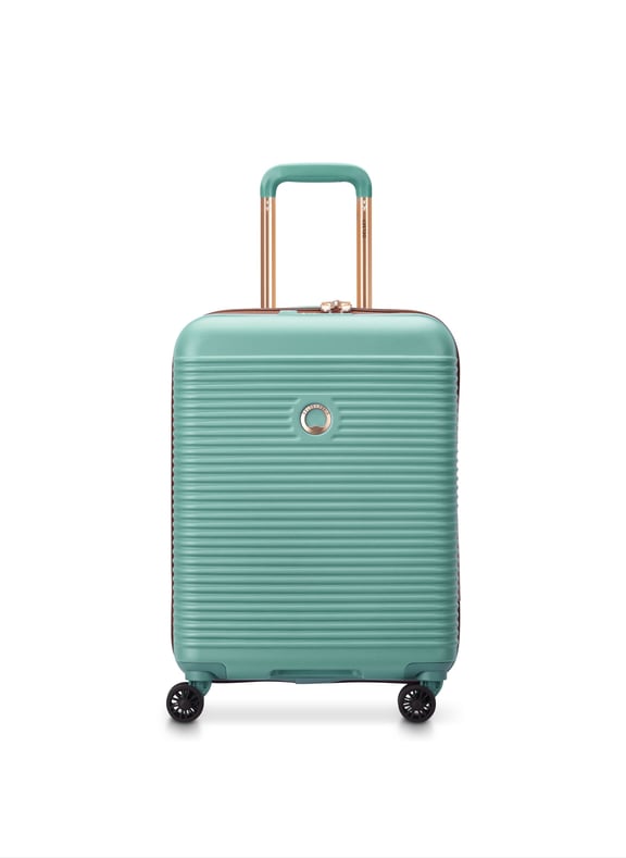 Valise cabine rigide taille s - freestyle Vert by DELSEY PARIS DELSEY PARIS Valise cabine rigide taille s - freestyle Vert